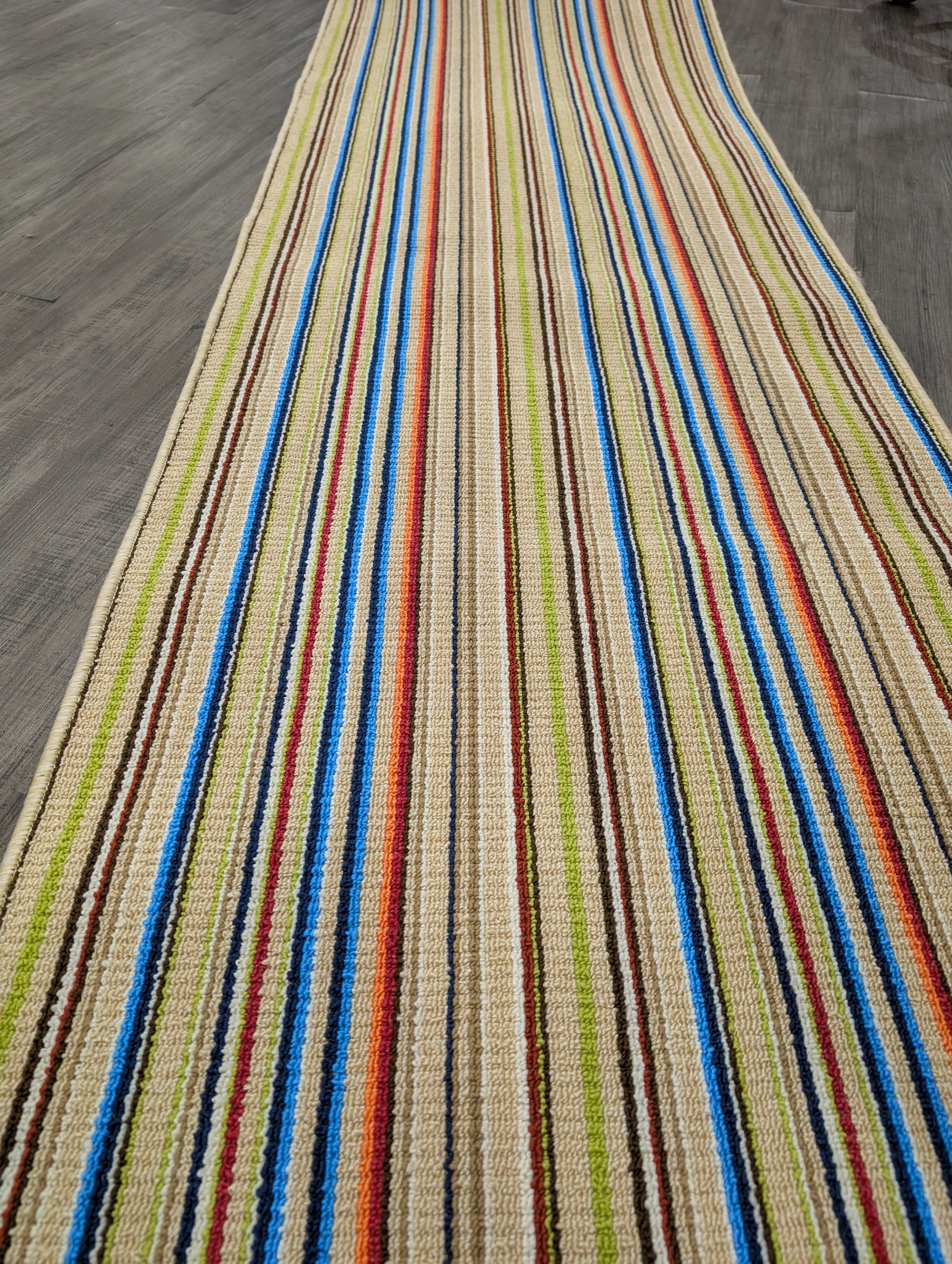 Nikotex lines multi patterned cream 80cm Wide