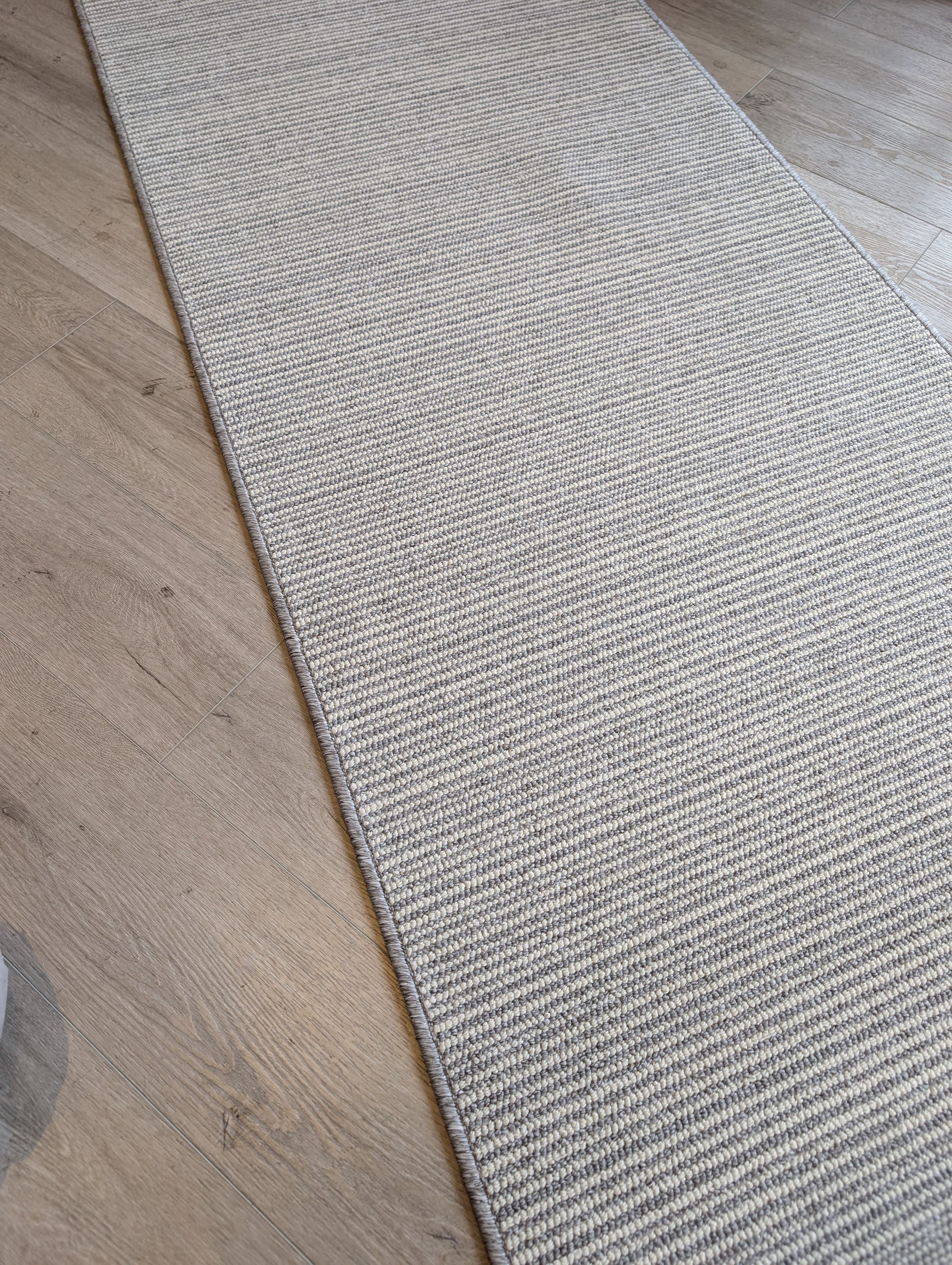 Nikotex silver grey lines 80 cm Wide