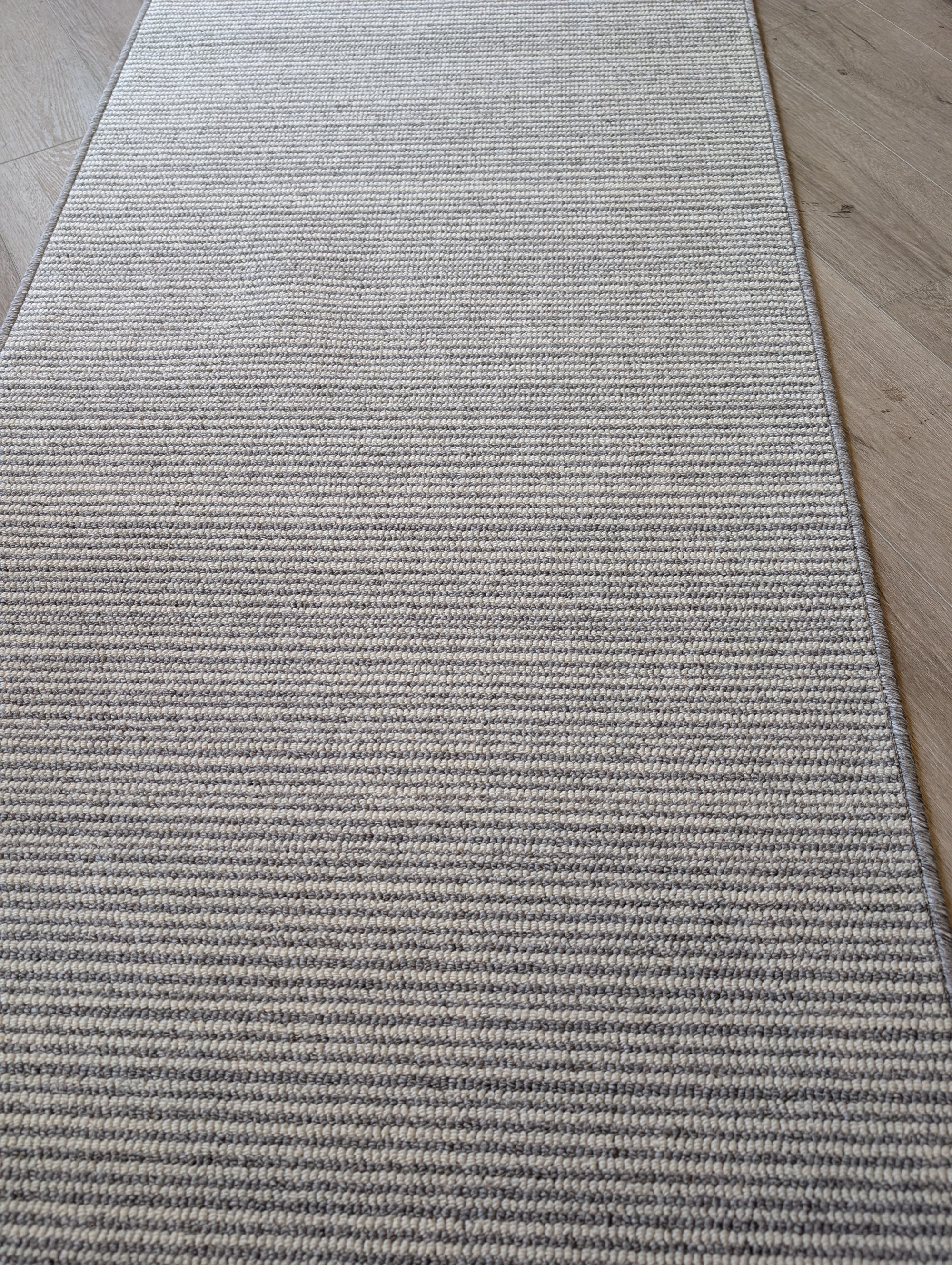 Nikotex silver grey lines 80 cm Wide
