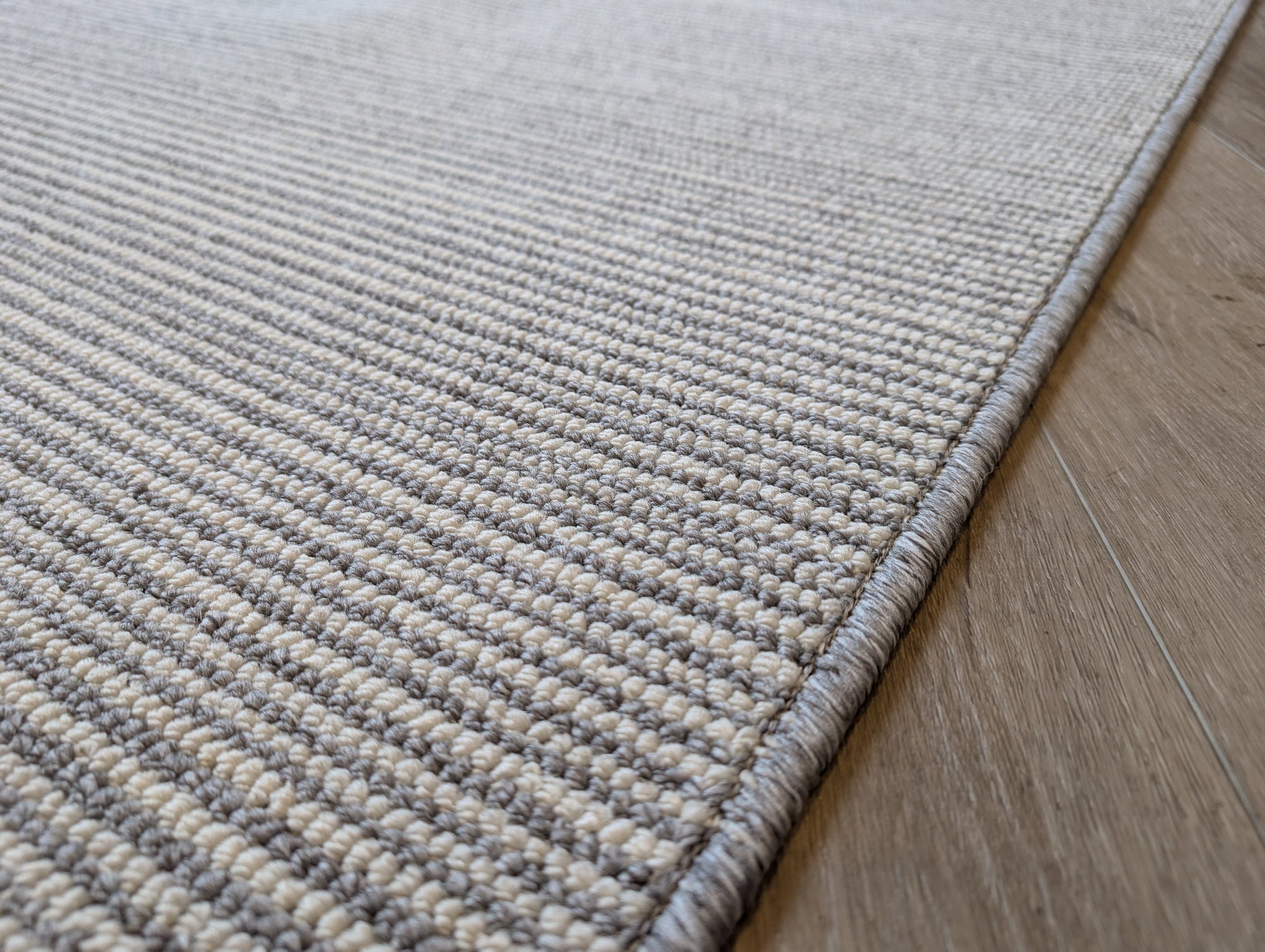 Nikotex silver grey lines 80 cm Wide