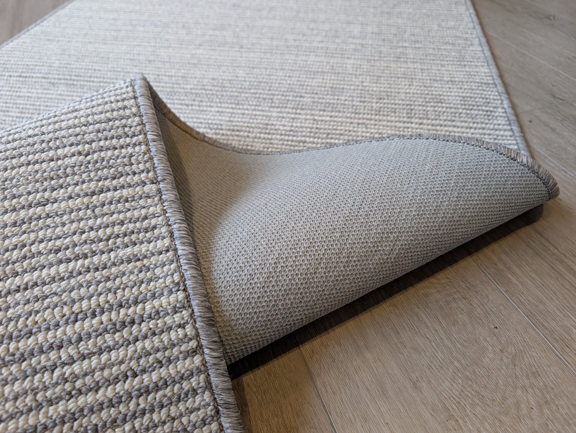 Nikotex silver grey lines 80 cm Wide
