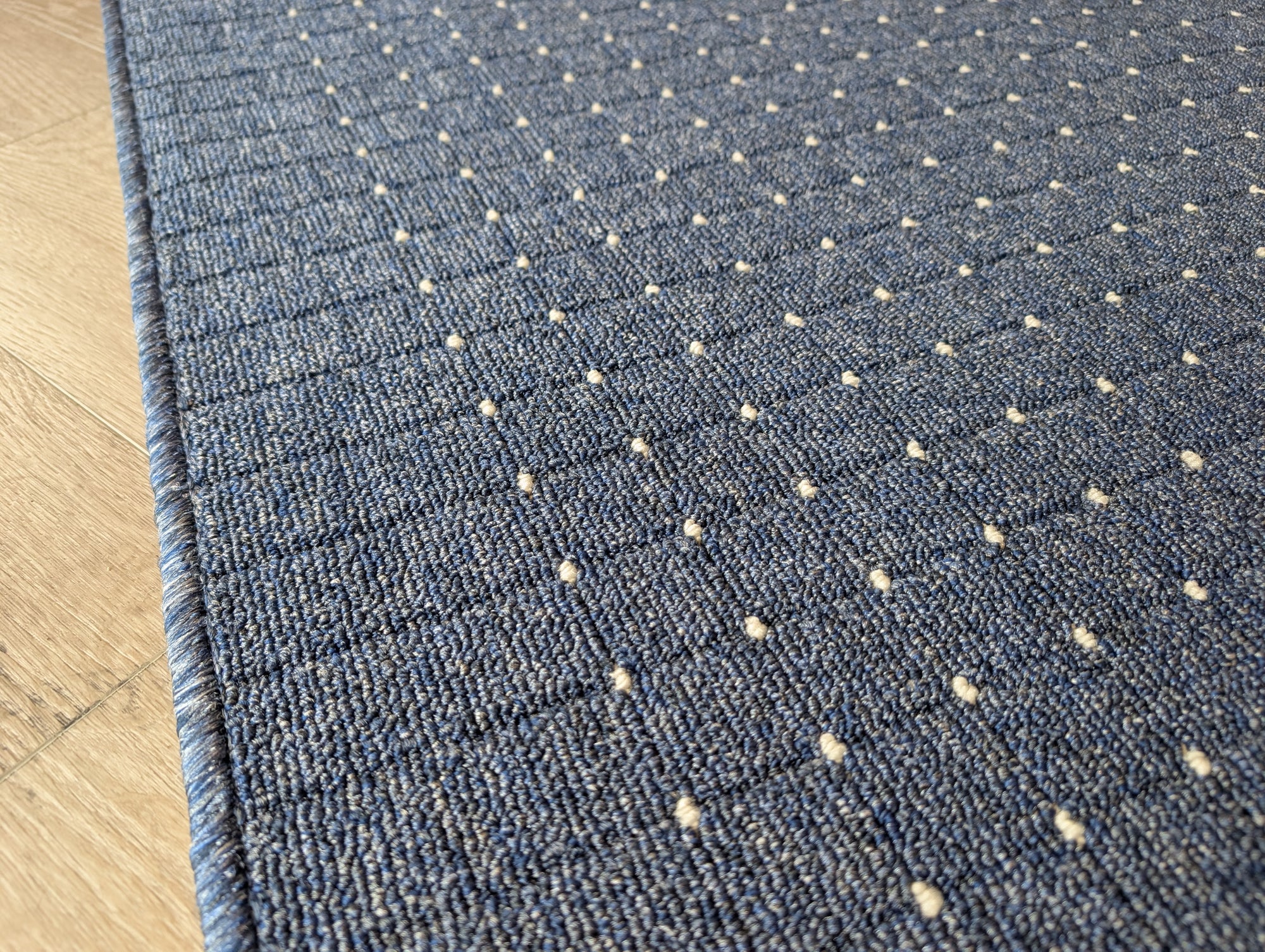 Dotted design Blue Nikotex 80cm wide