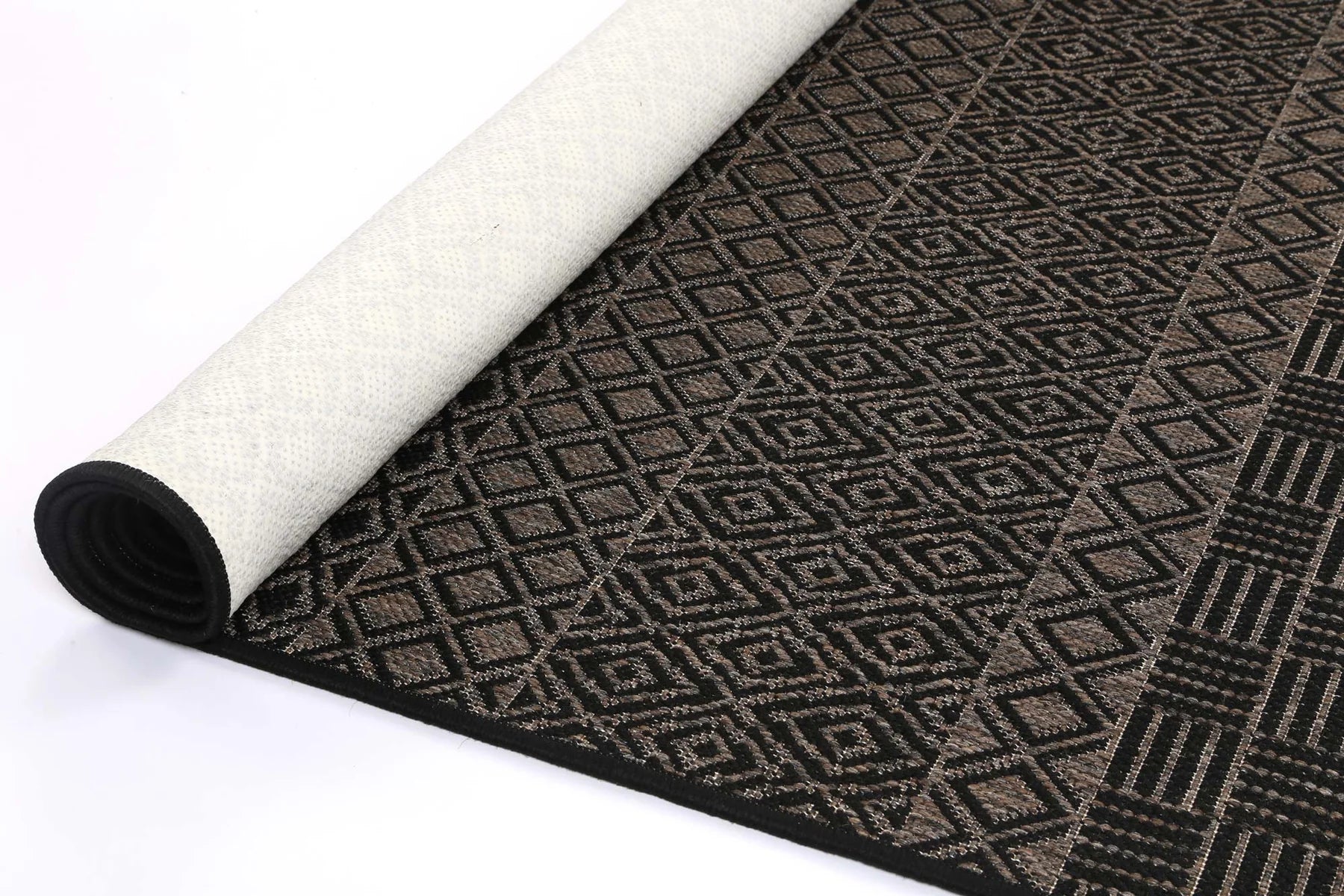 SISALO 1391 Black flatweave