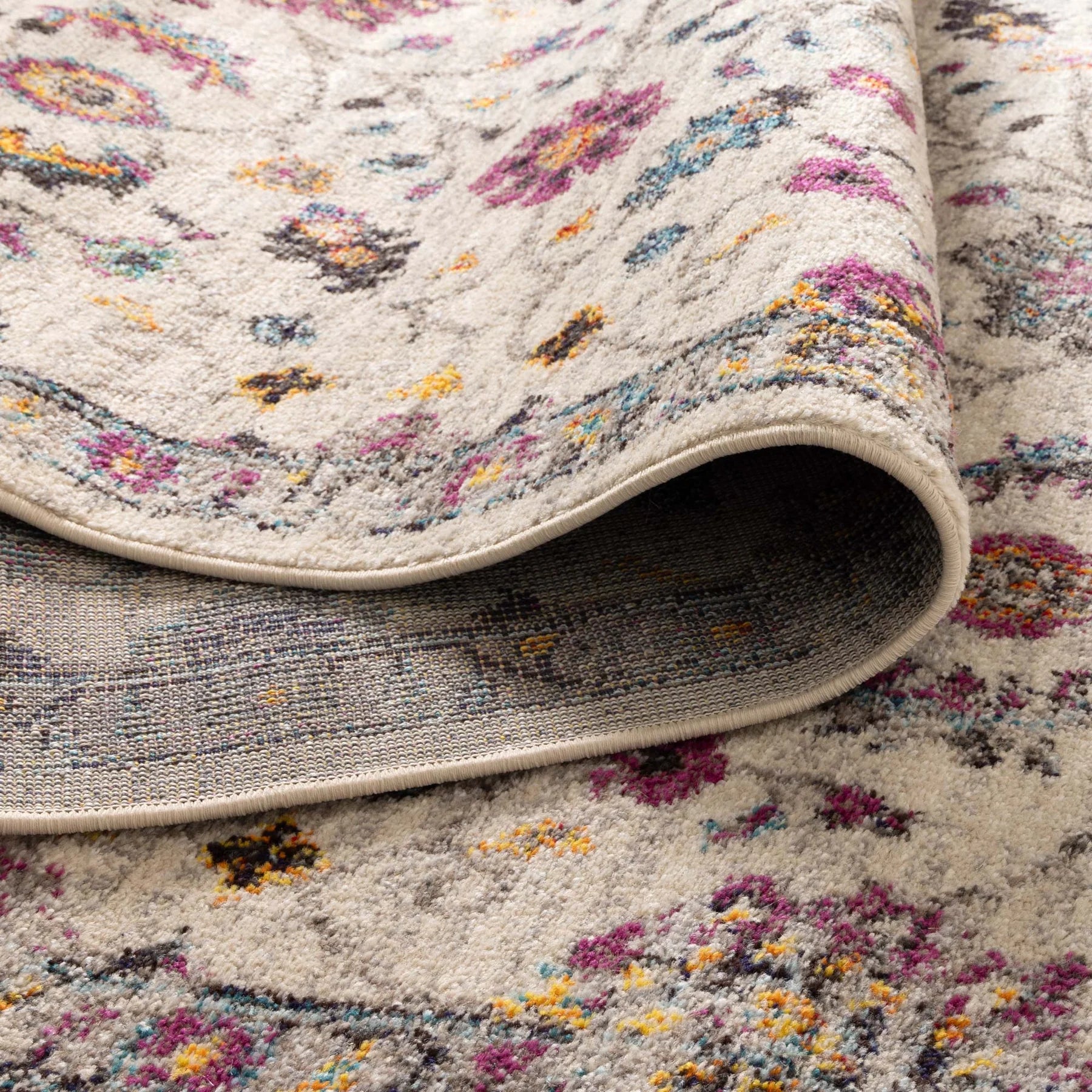 TULIN multicoloured transitional rug
