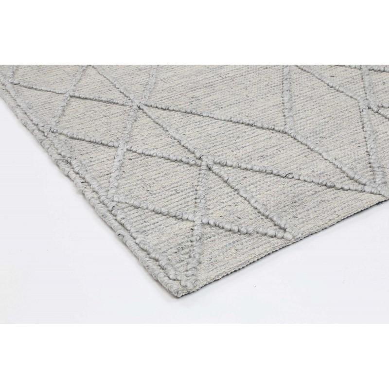 Himalaya Interweave Tribal Grey Wool Rug 4000