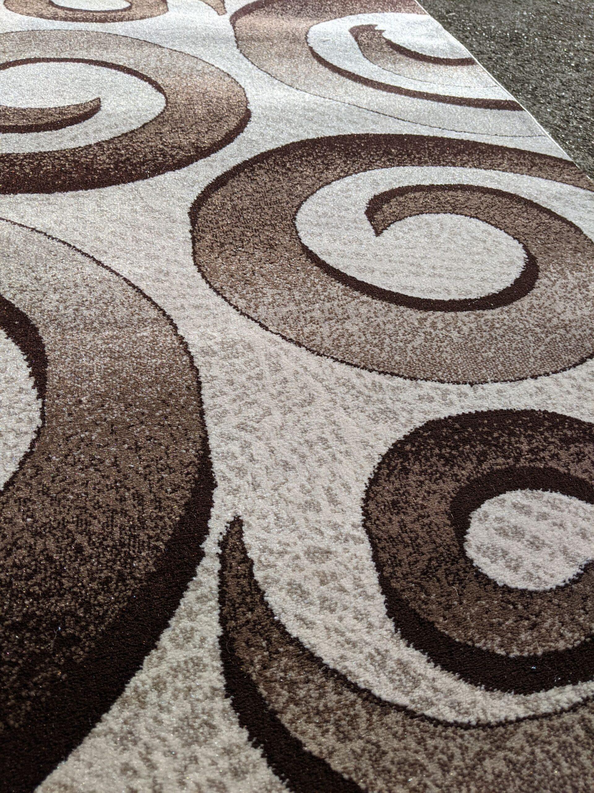 Istanbul 3077 Beige swirls Runner