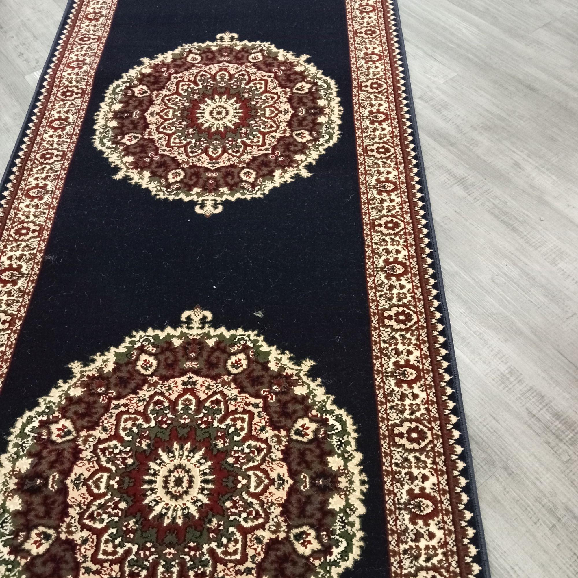Ladik Navy 80 cm Wide Runner