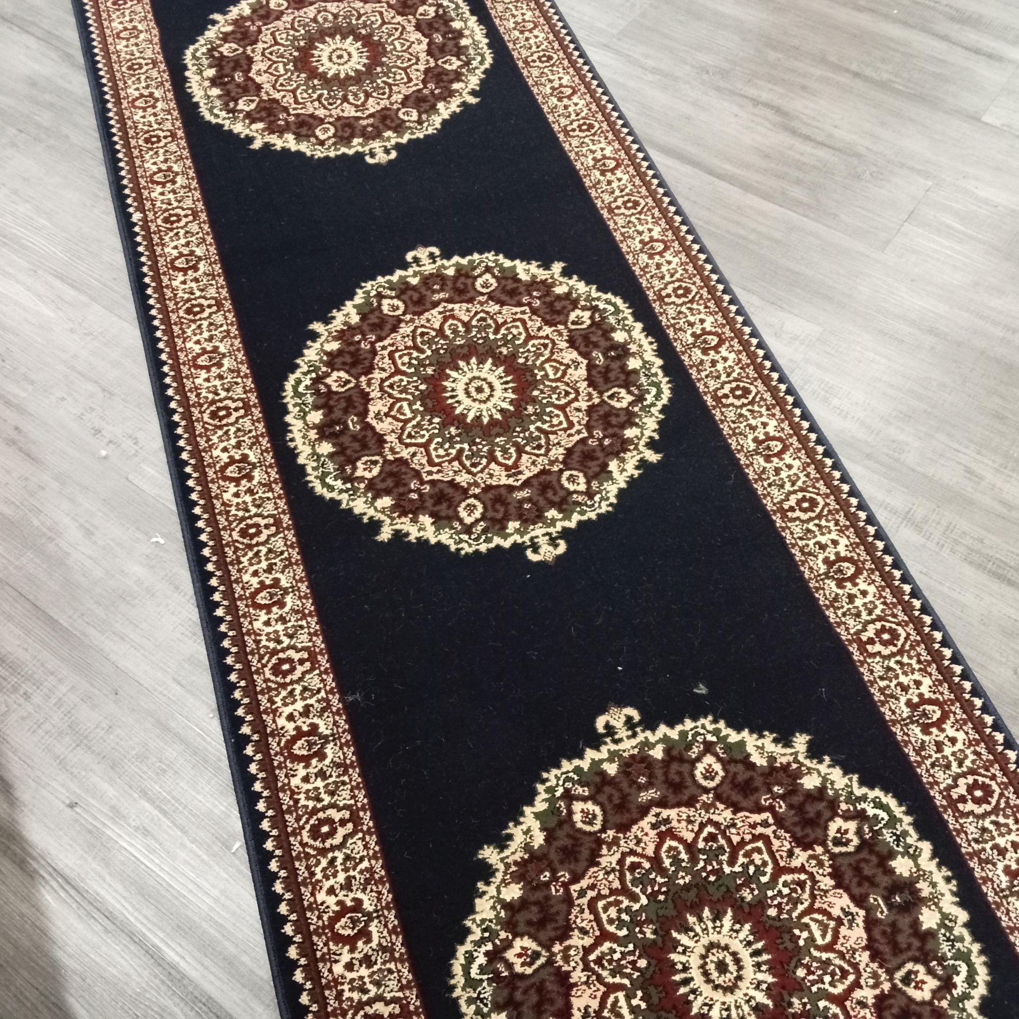Ladik Navy 80 cm Wide Runner