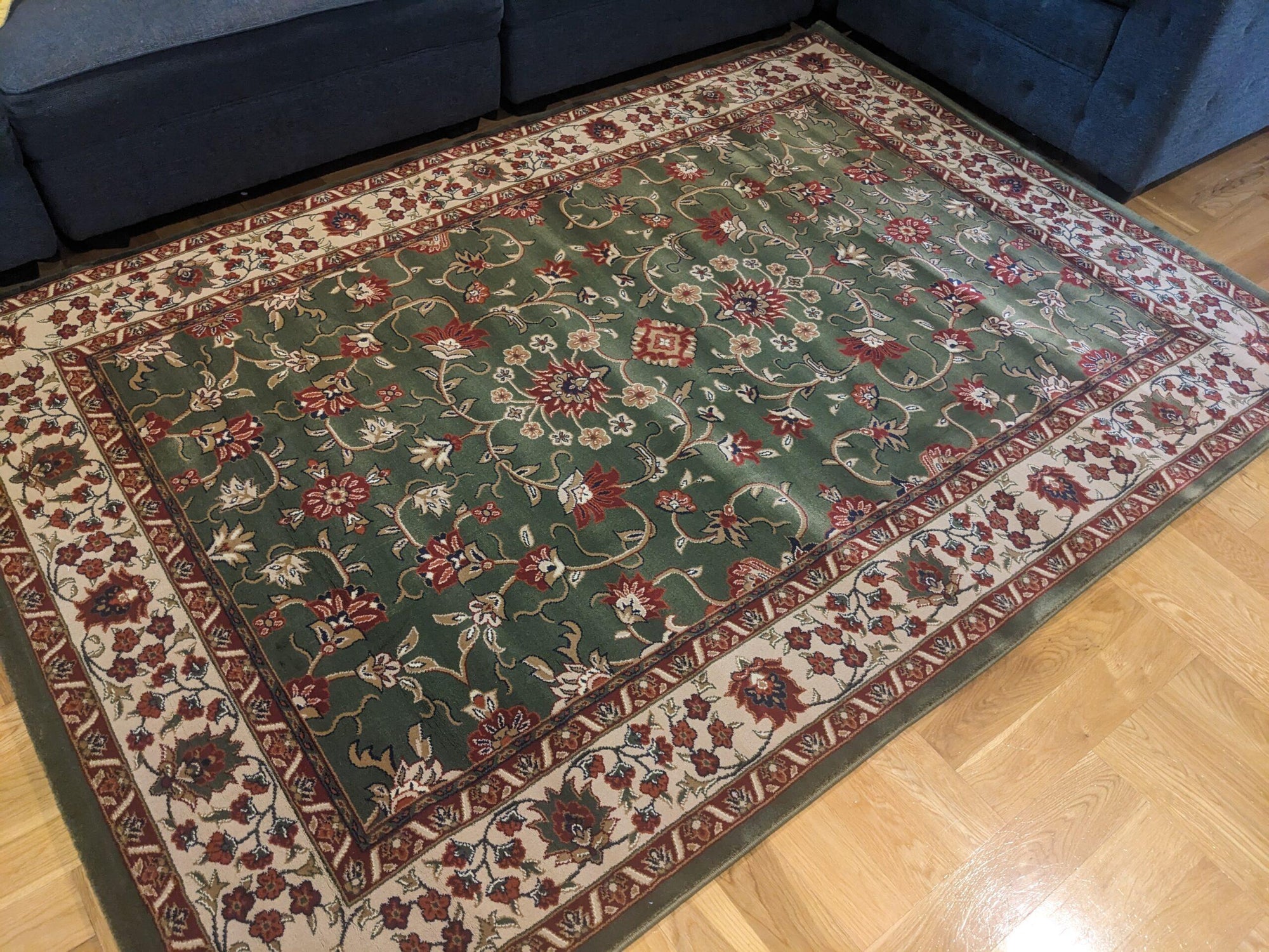 Ay01 Green Traditional Rug