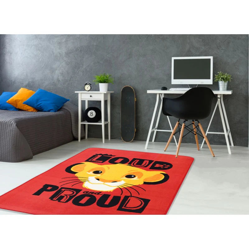 Simba Lion king Movie Loud and proud kids rug