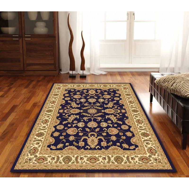Julian 500 Navy/Cream floor rug