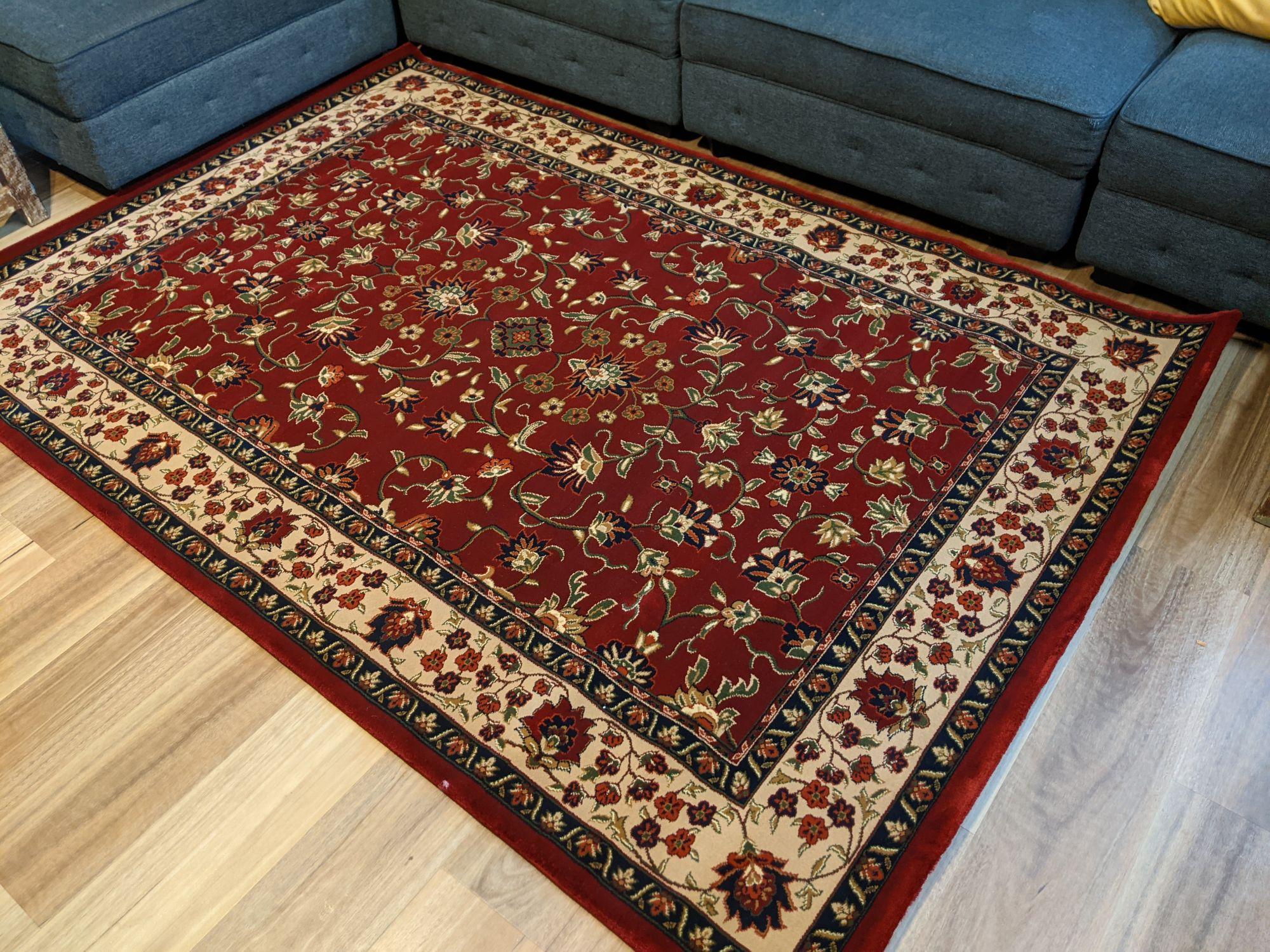 Traditional All over red Ay01 Bordo