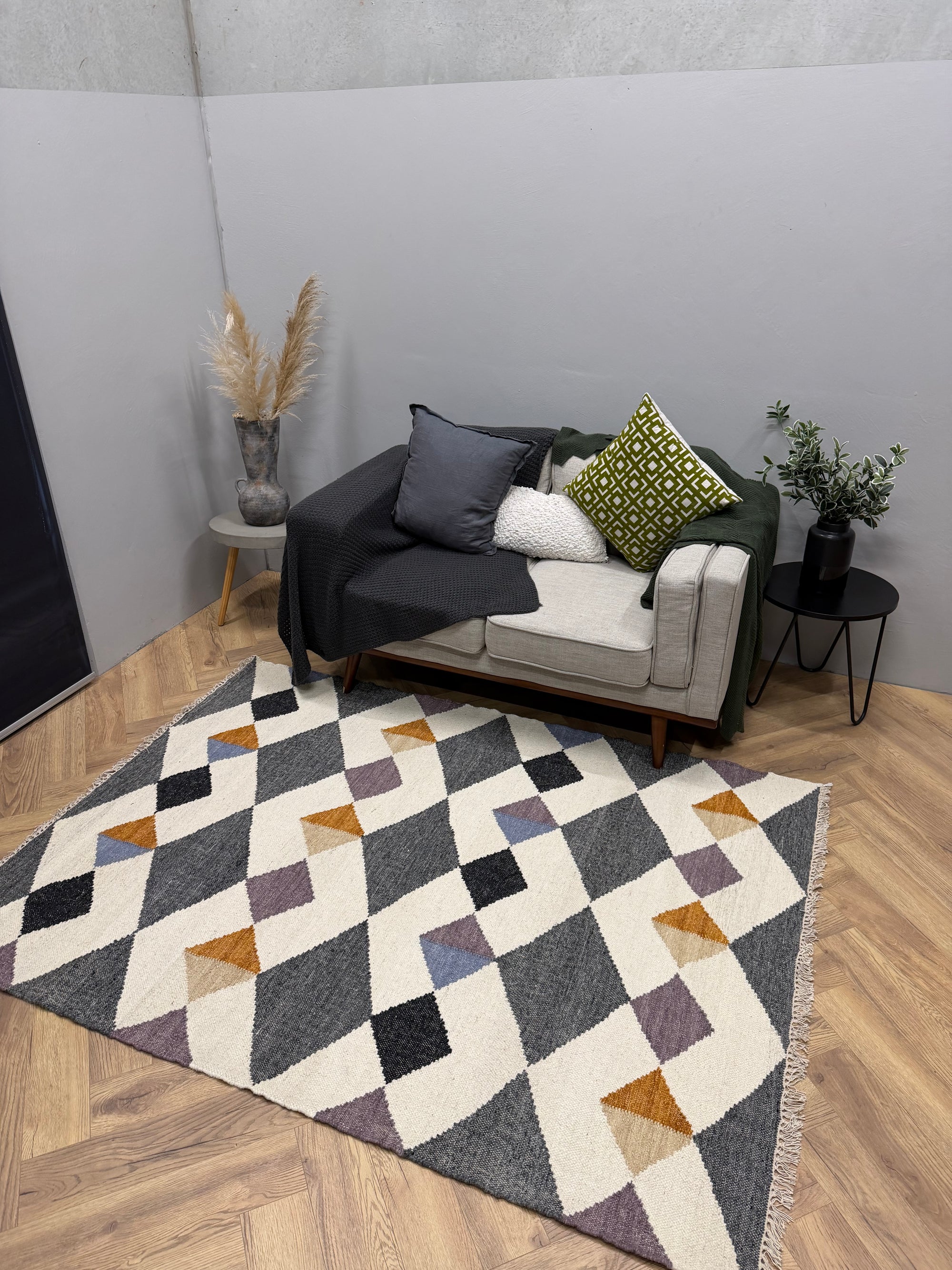 Prism Multi Wool Killm Blend Rug