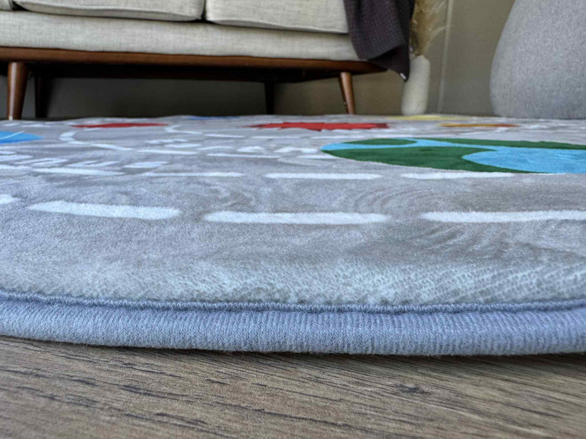 Solar System Kids Round Rug – Learn About Planets and Space 150cm