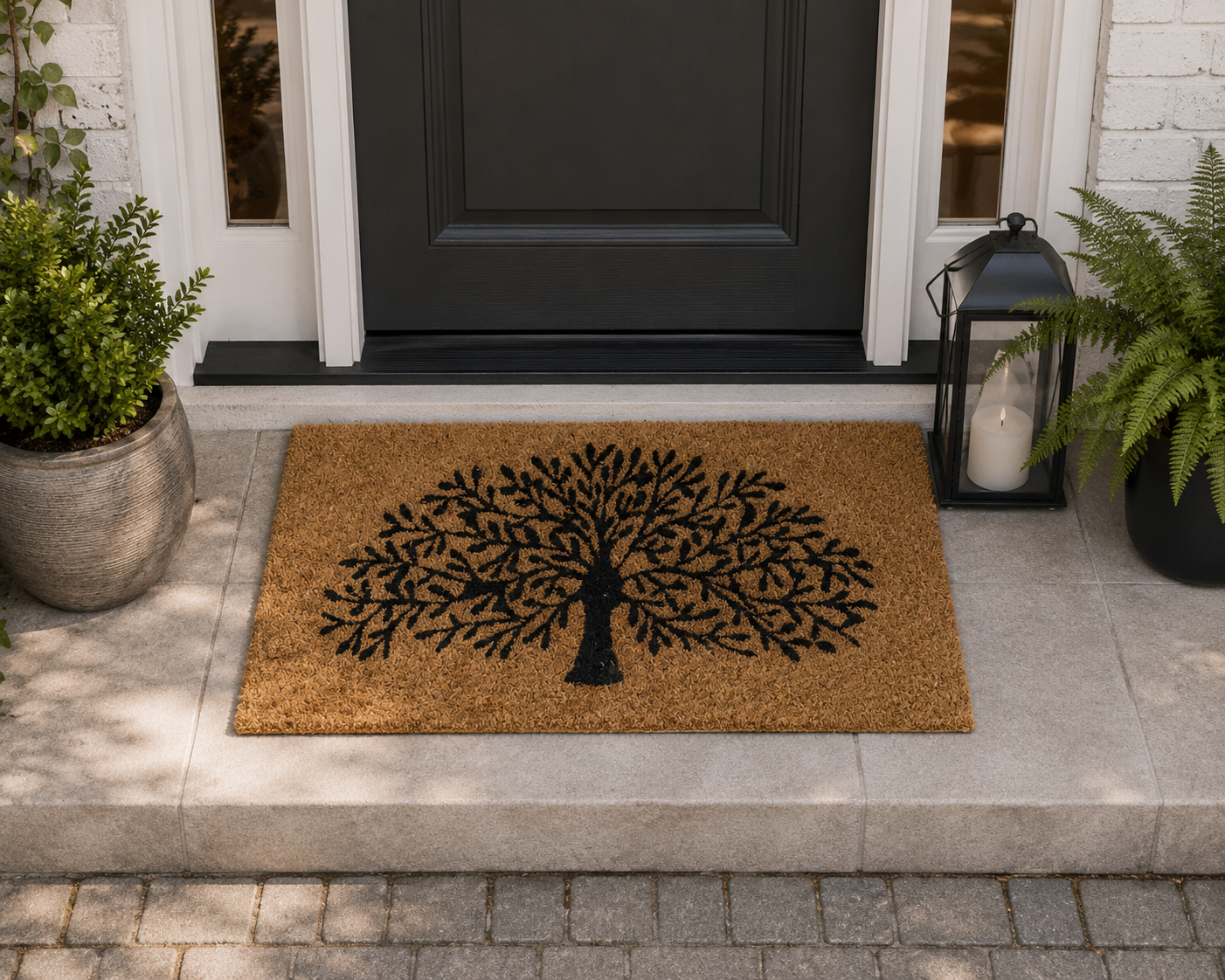 Outdoor Coir Mat - Tree of Life