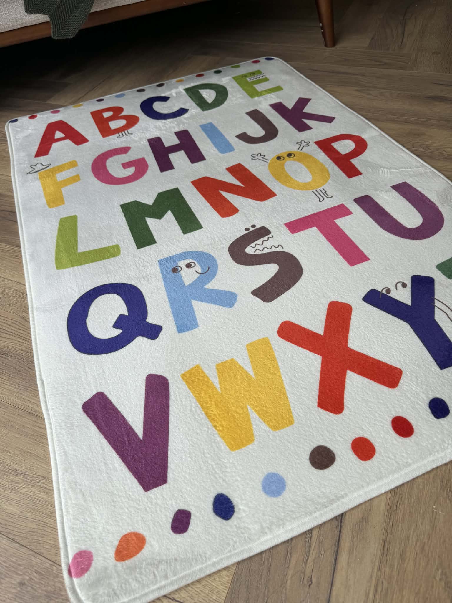 Happy Letters Alphabet Kids Rug
