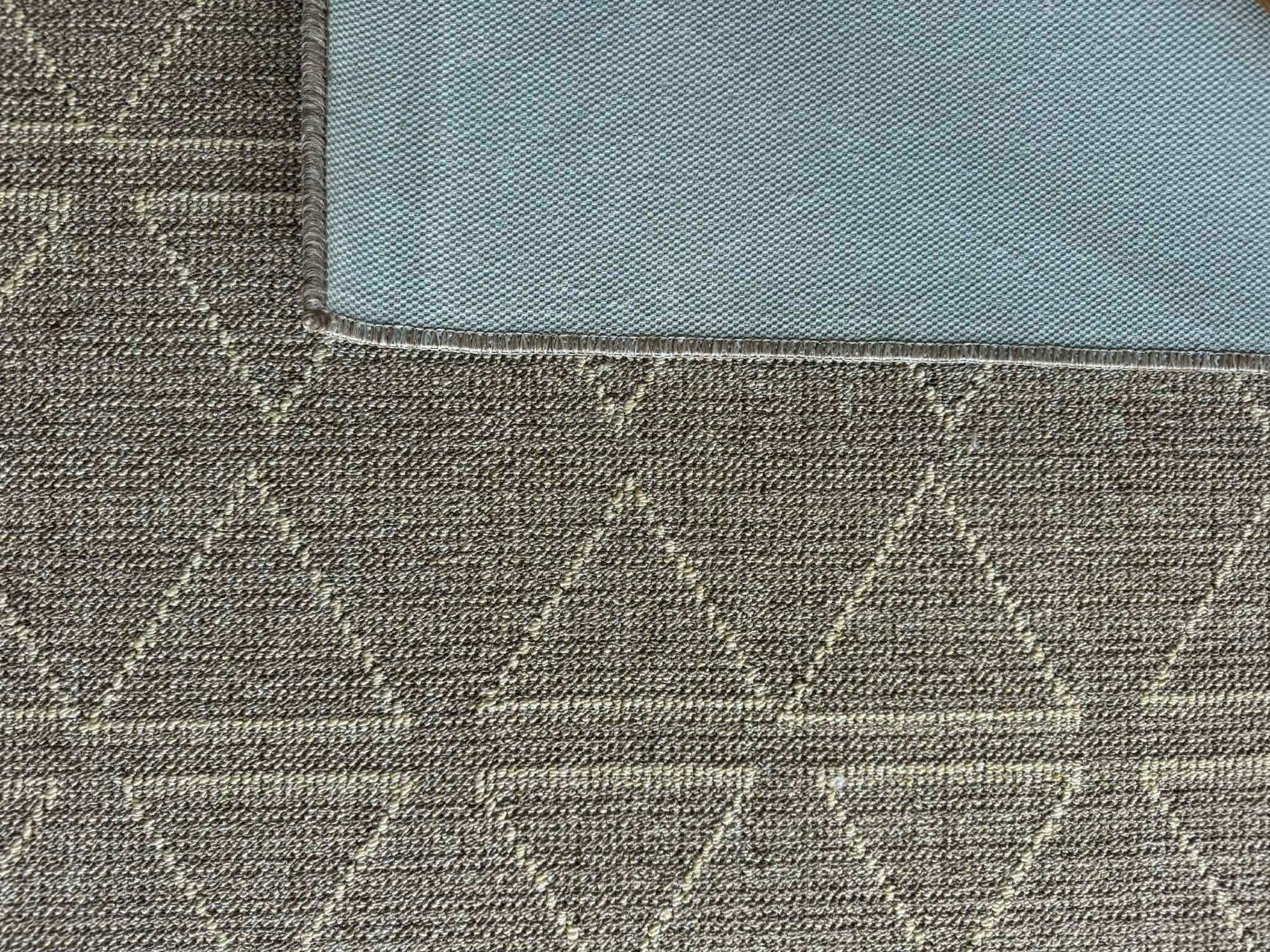 Nikotex Urban Weave Taupe Linear Triangle Rug