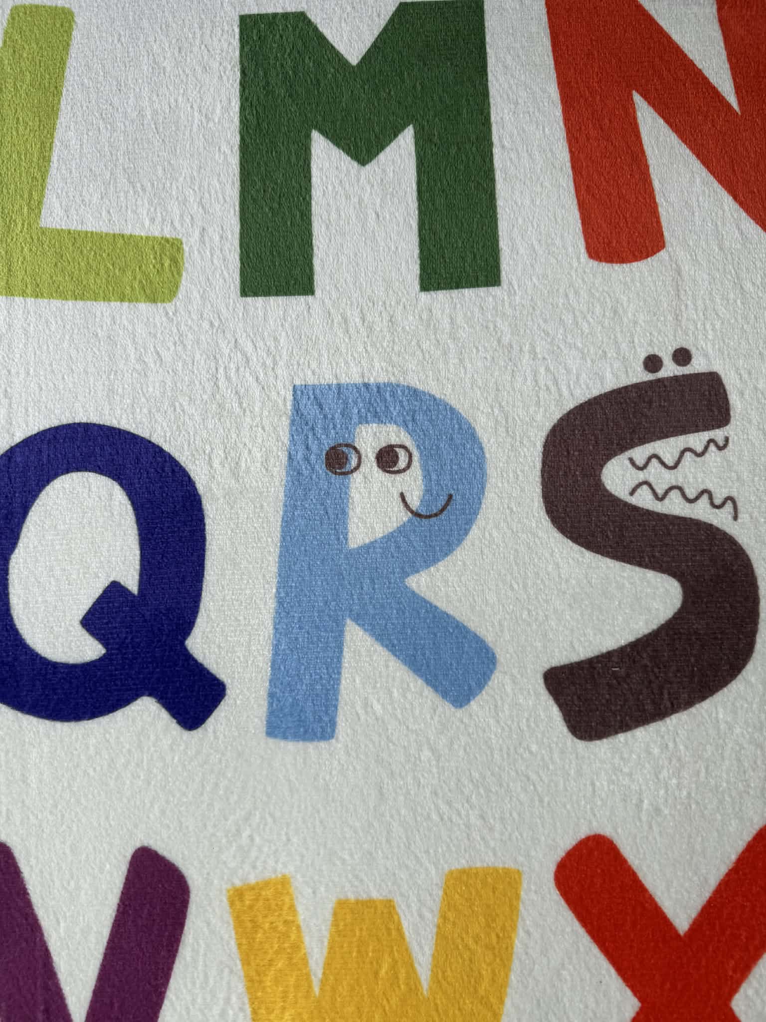 Happy Letters Alphabet Kids Rug