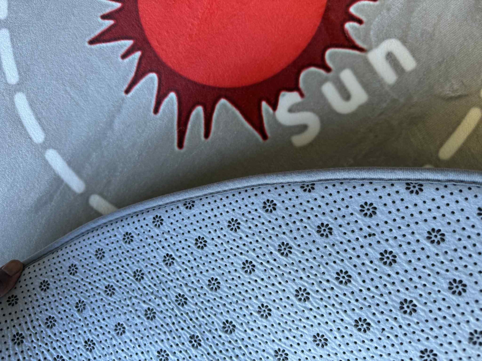 Solar System Kids Round Rug – Learn About Planets and Space 150cm