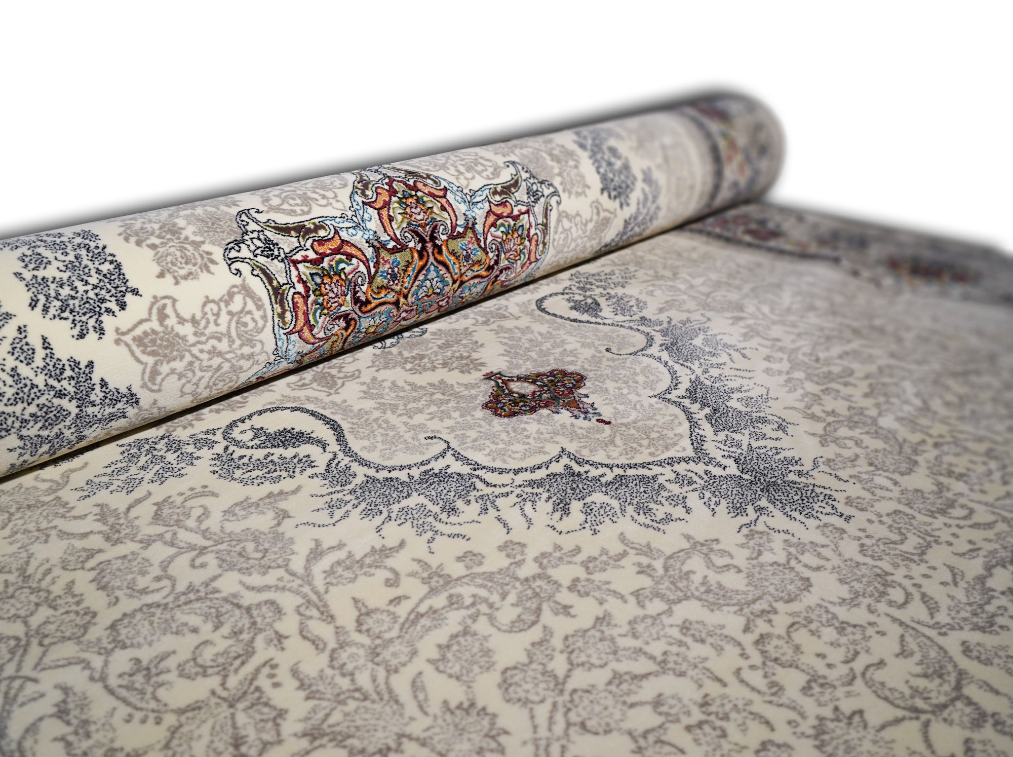 Hive 122 cream detailed Medallion rug