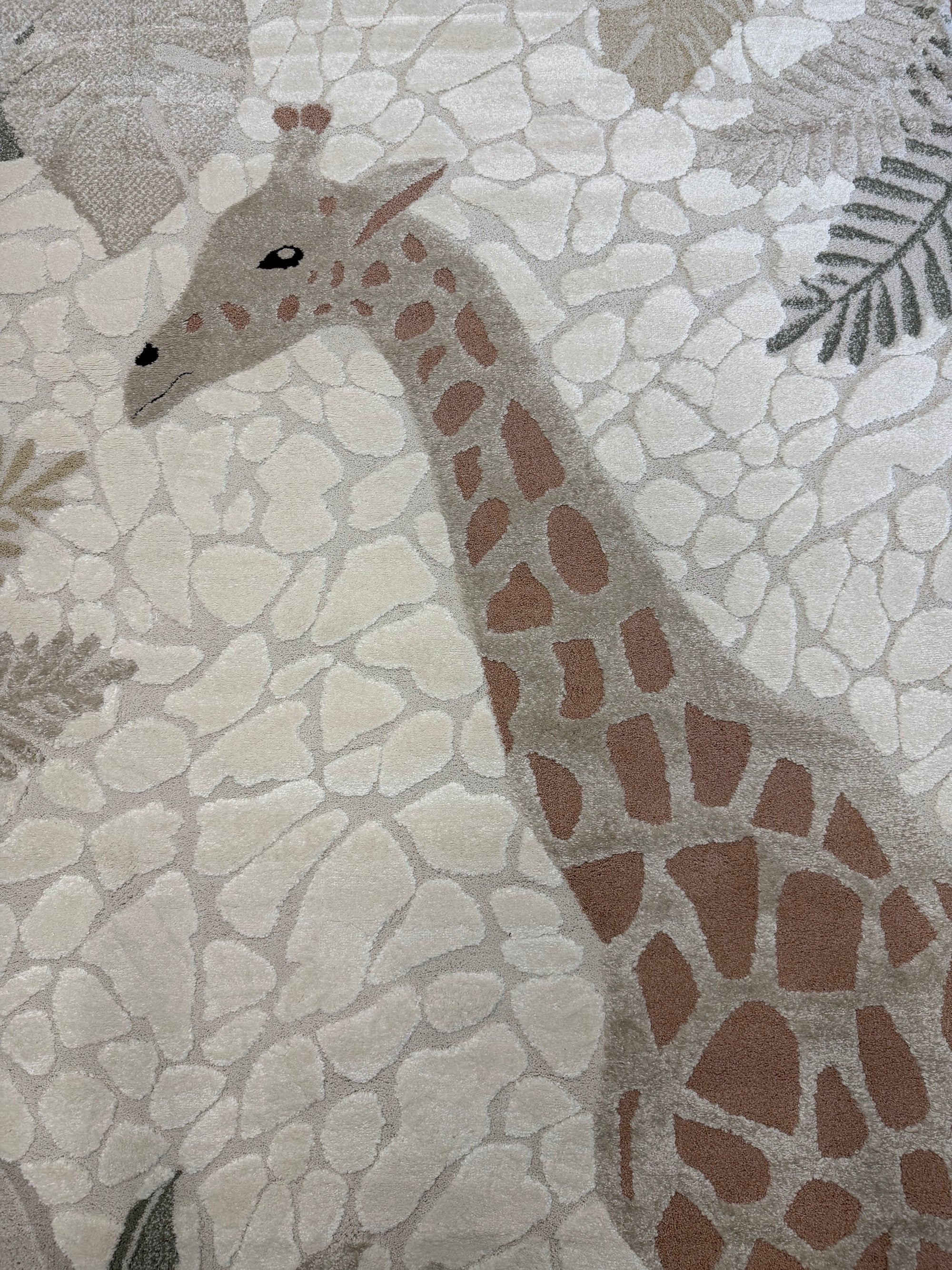 Jungle Giraffe Kids Rug