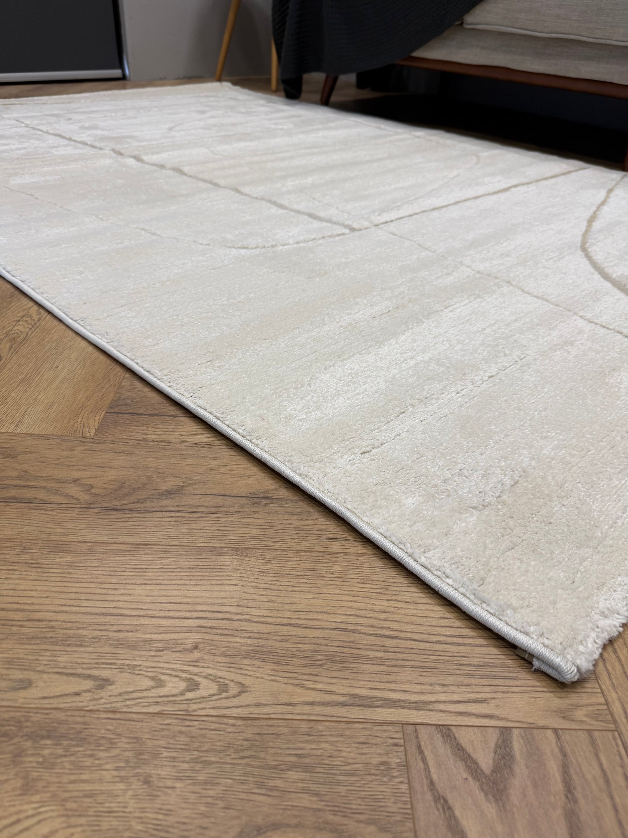 Empire Linework Cream Rug