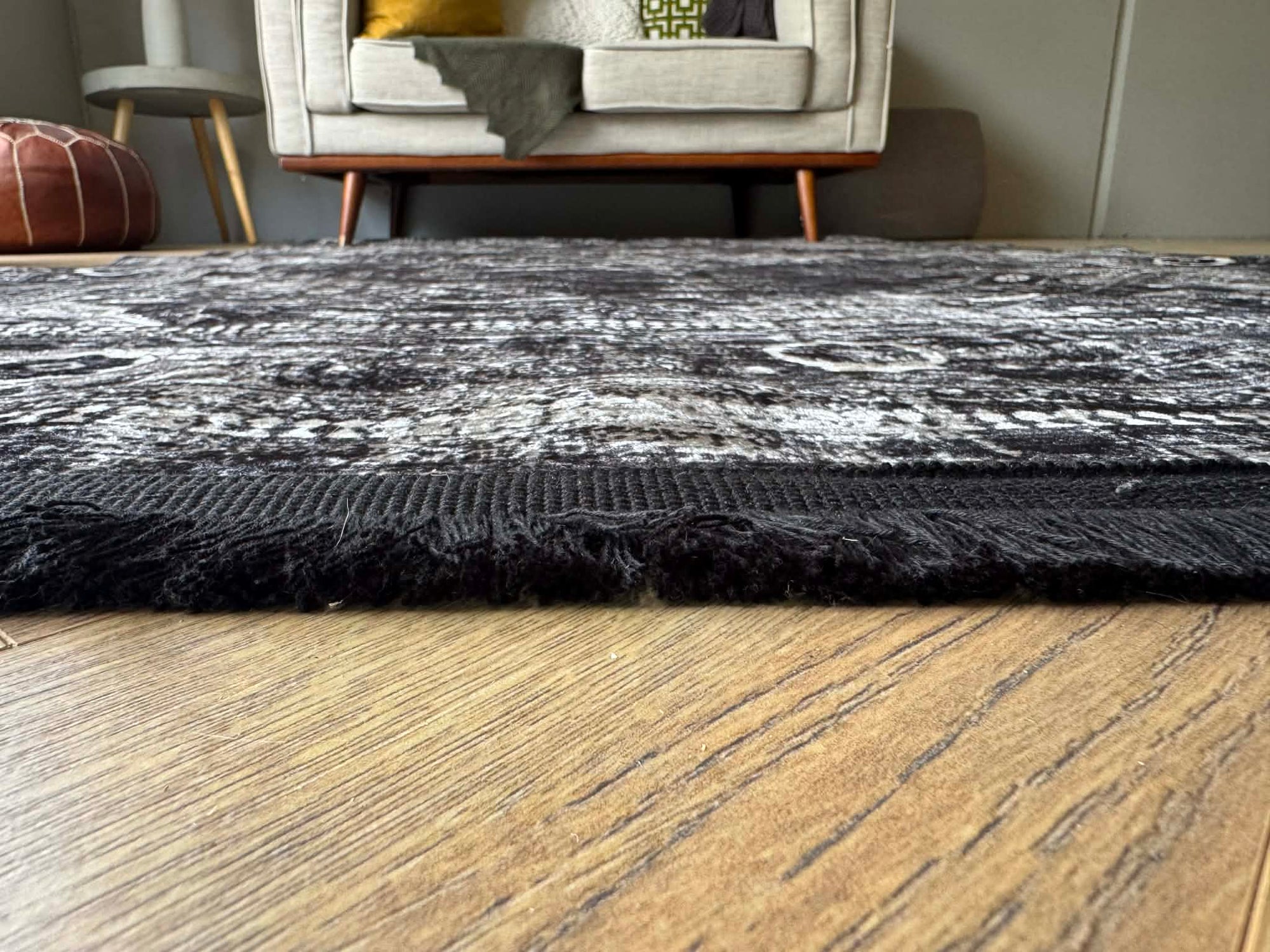Noir Heritage Vintage Rug (Machine Washable) 150x230