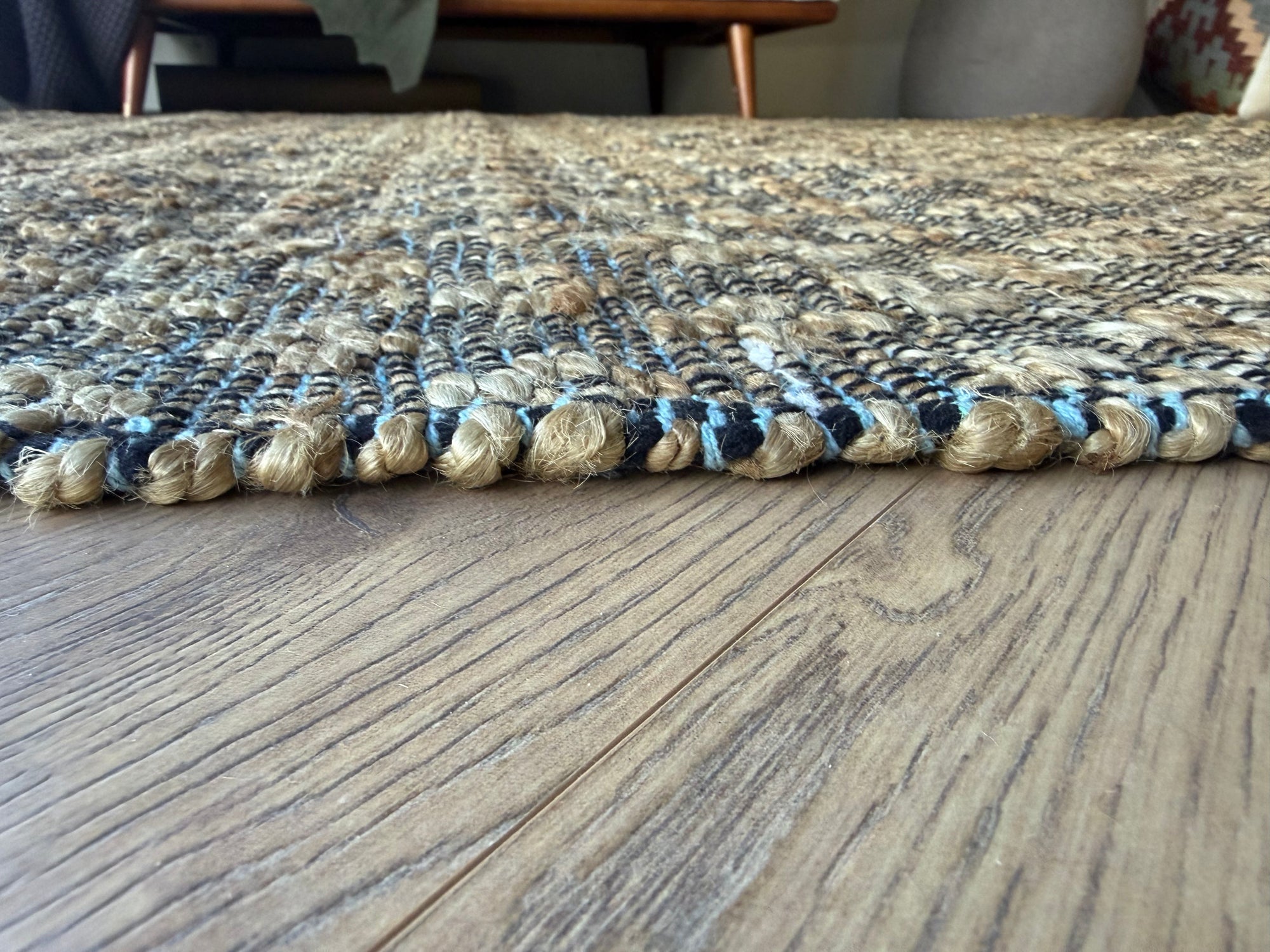 Outback Weave Natural Rug – Jute & Cotton Blend 180 x 270 cm