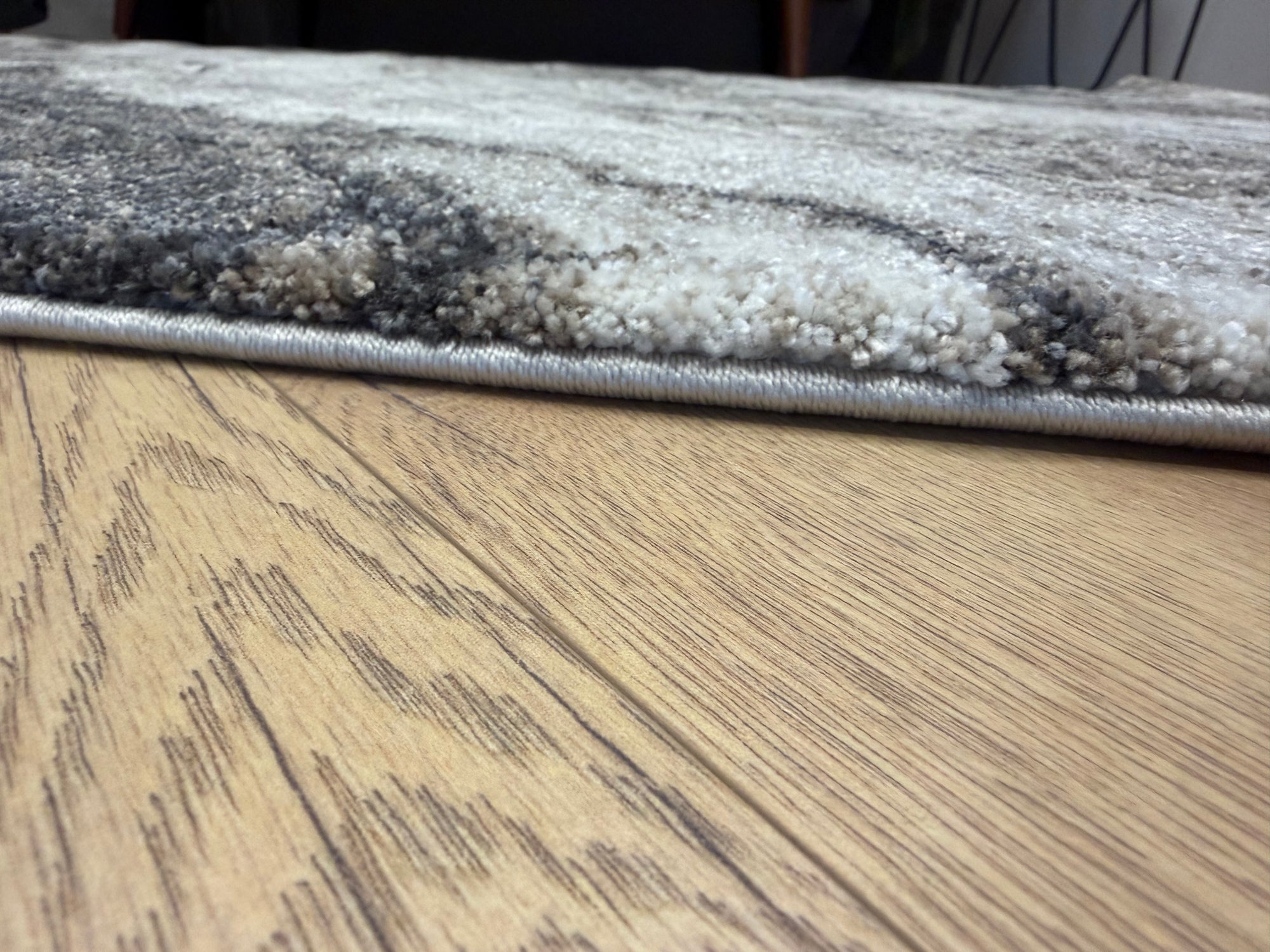 Crete Stonebreak beige Grey Modern Rug