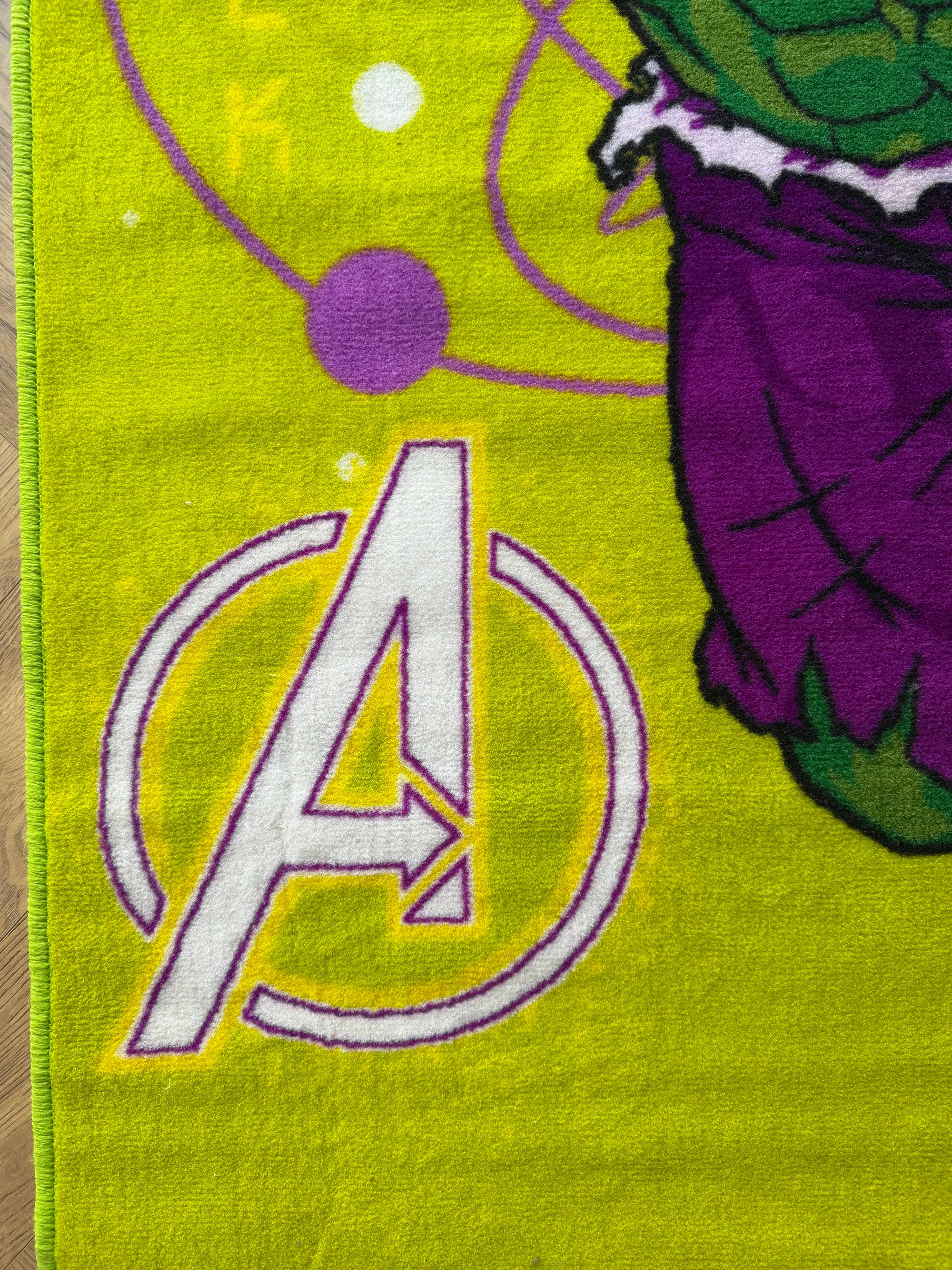 Marvel Hulk Kids Rug 100x150cm