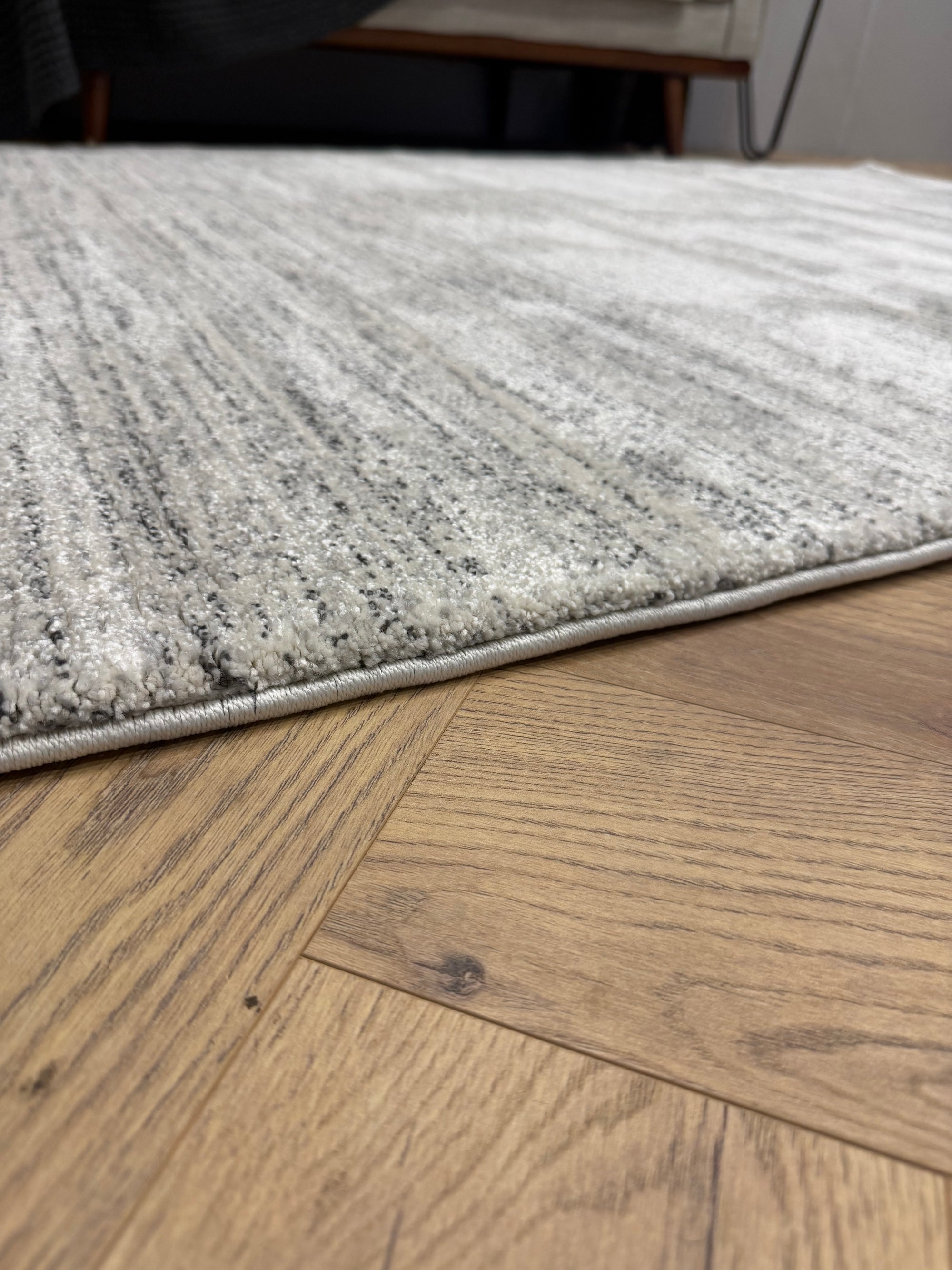 Parma Salt and Pepper Mist Rug