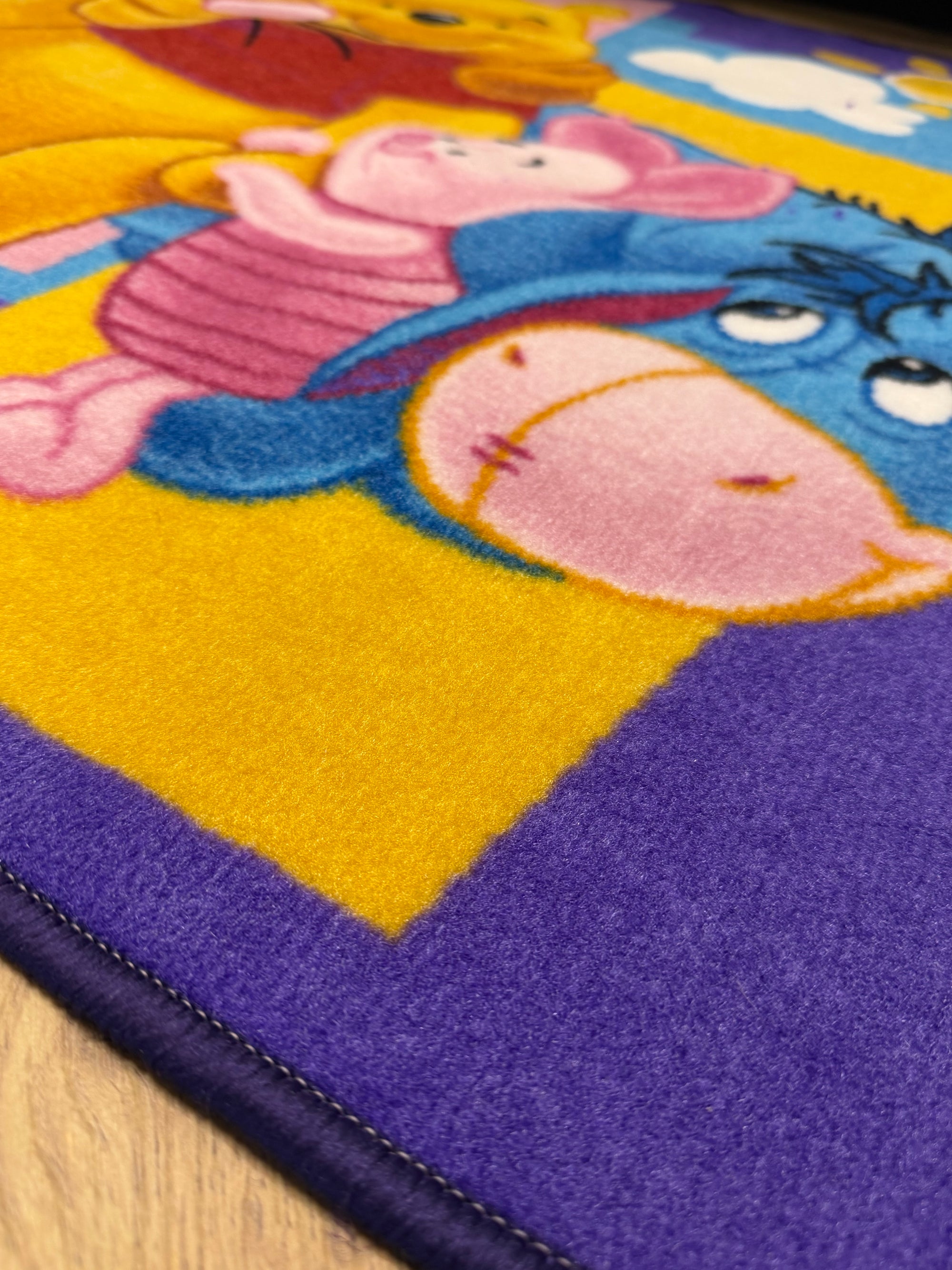 Winnie the Pooh Best Friends Kids Rug – Purple