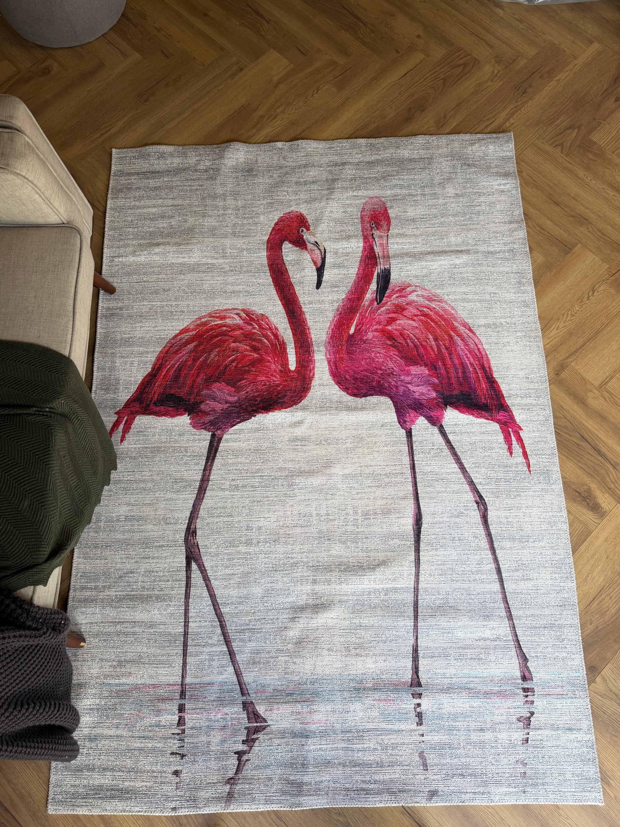 COZY MACHINE WASHABLE – Flamingo Rug 160x230
