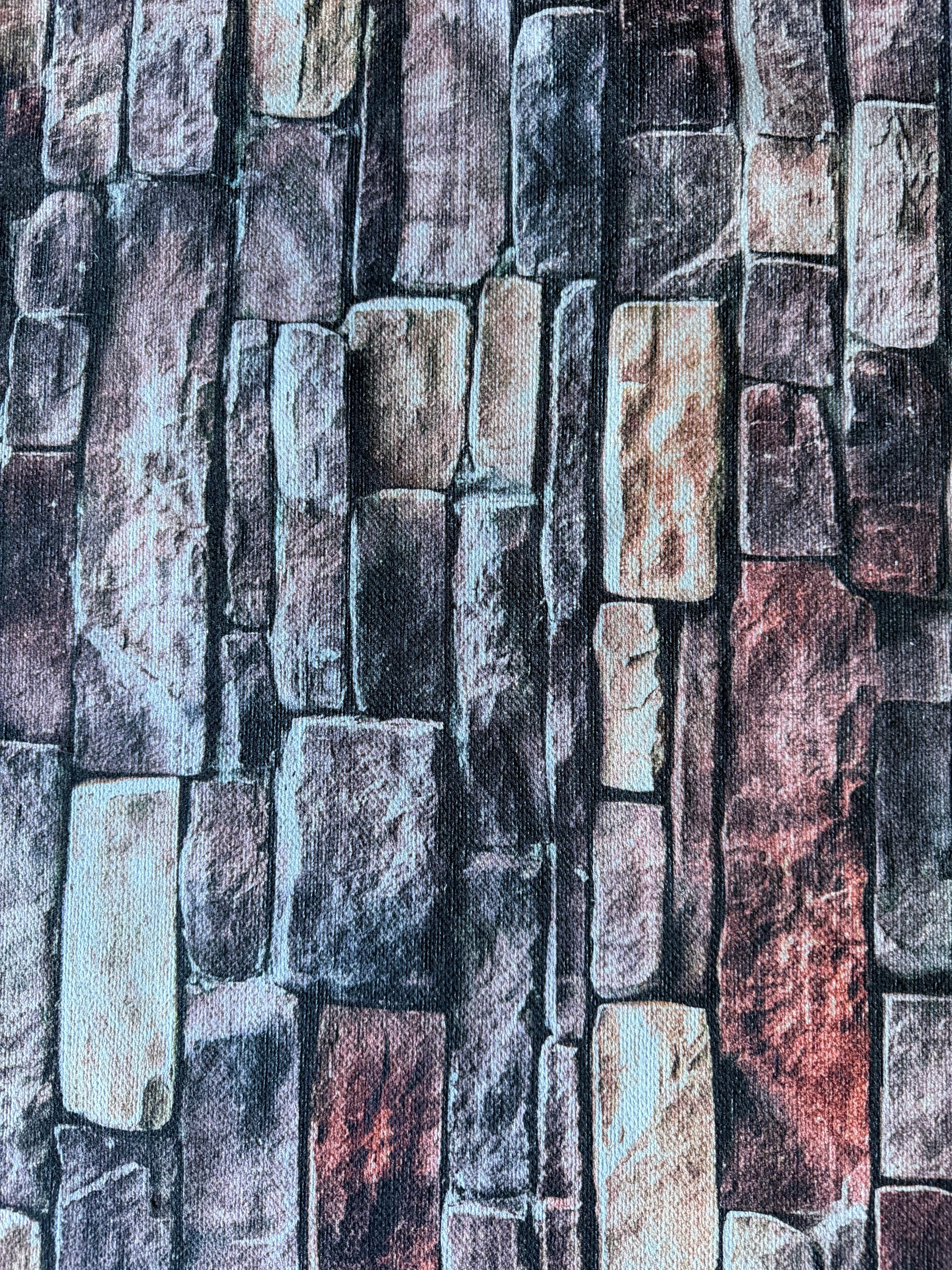 Cozy Stone Wall Machine Washable Rug 200x300