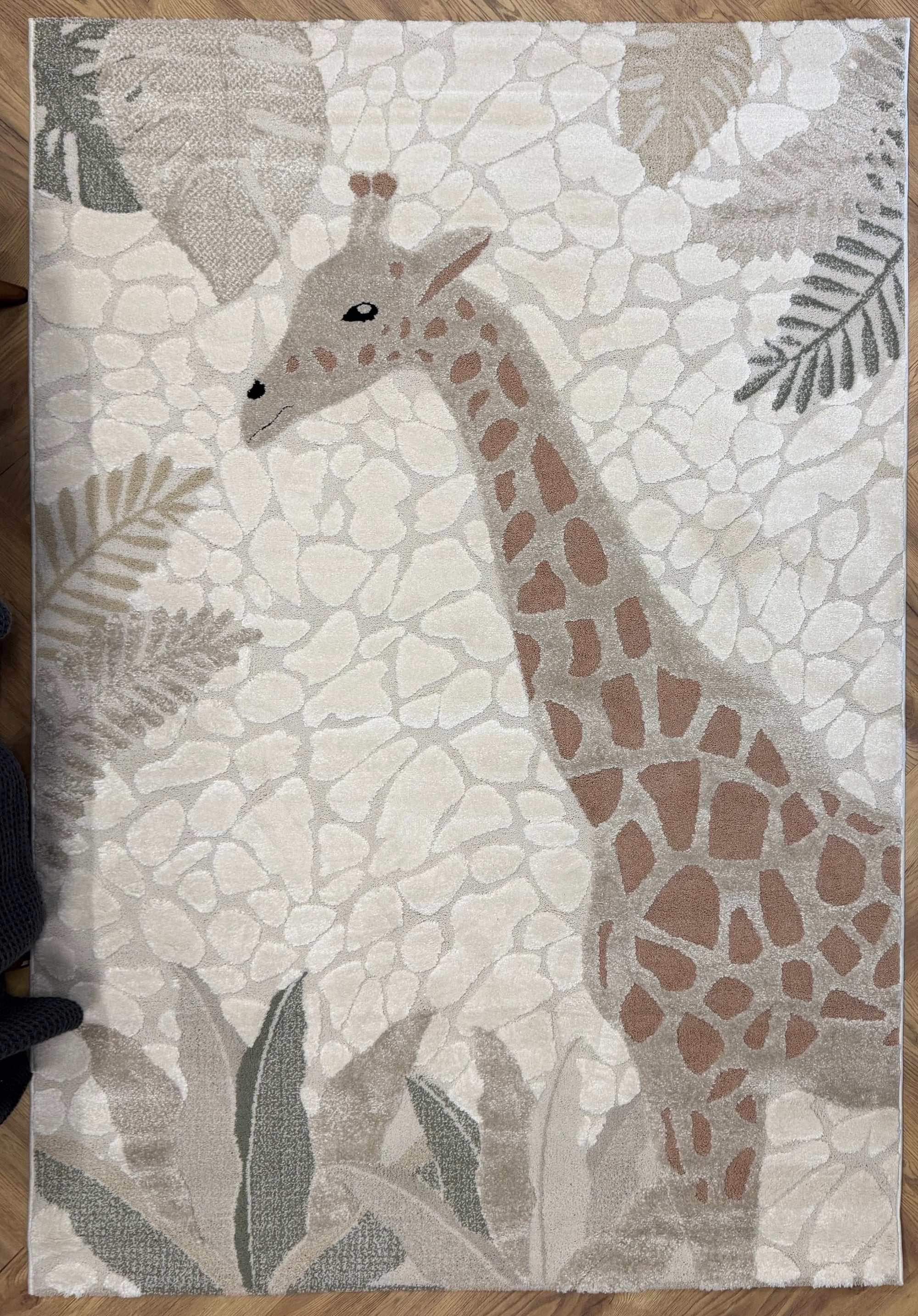 Jungle Giraffe Kids Rug