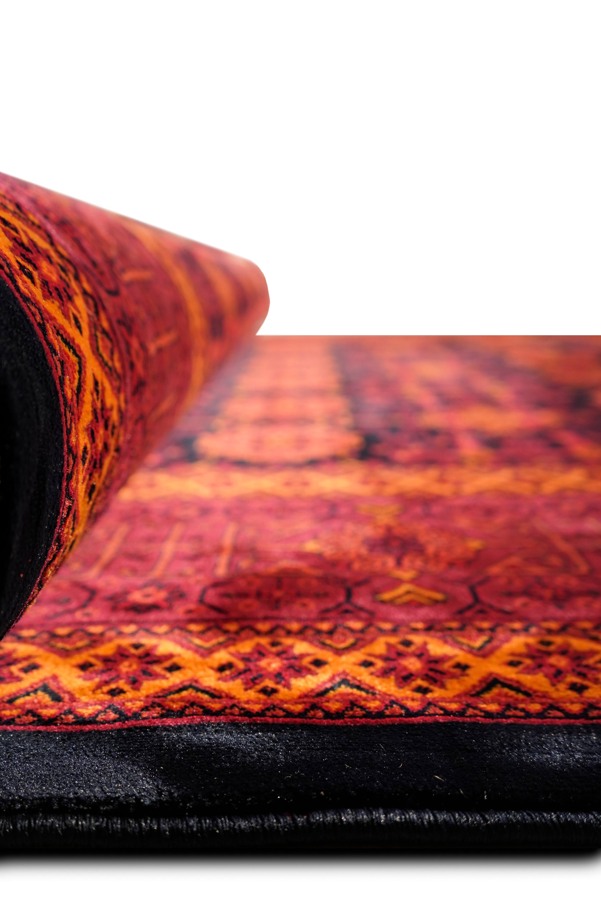 Hive 211 Red Traditional Kashmere rug