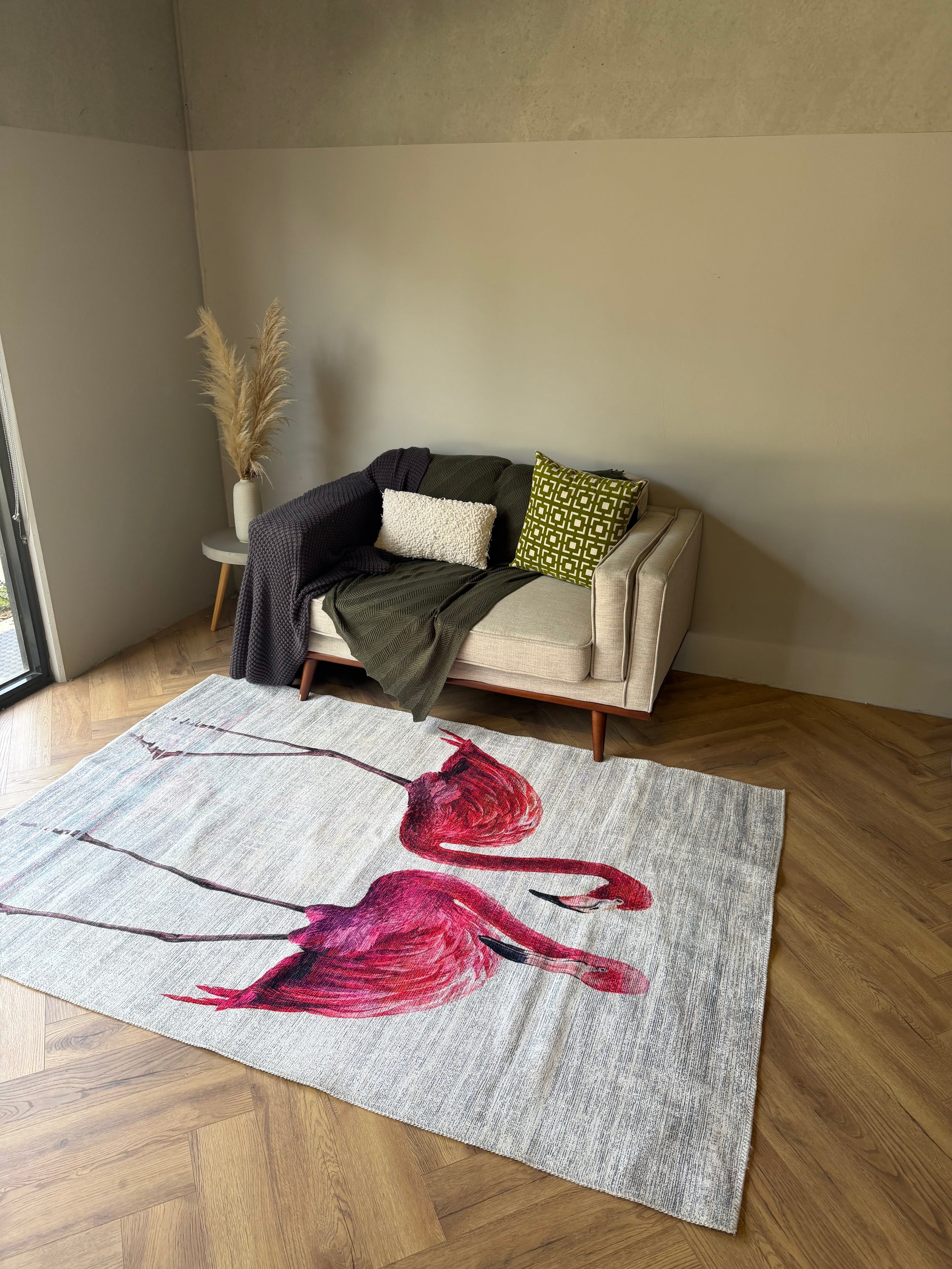 COZY MACHINE WASHABLE – Flamingo Rug 160x230