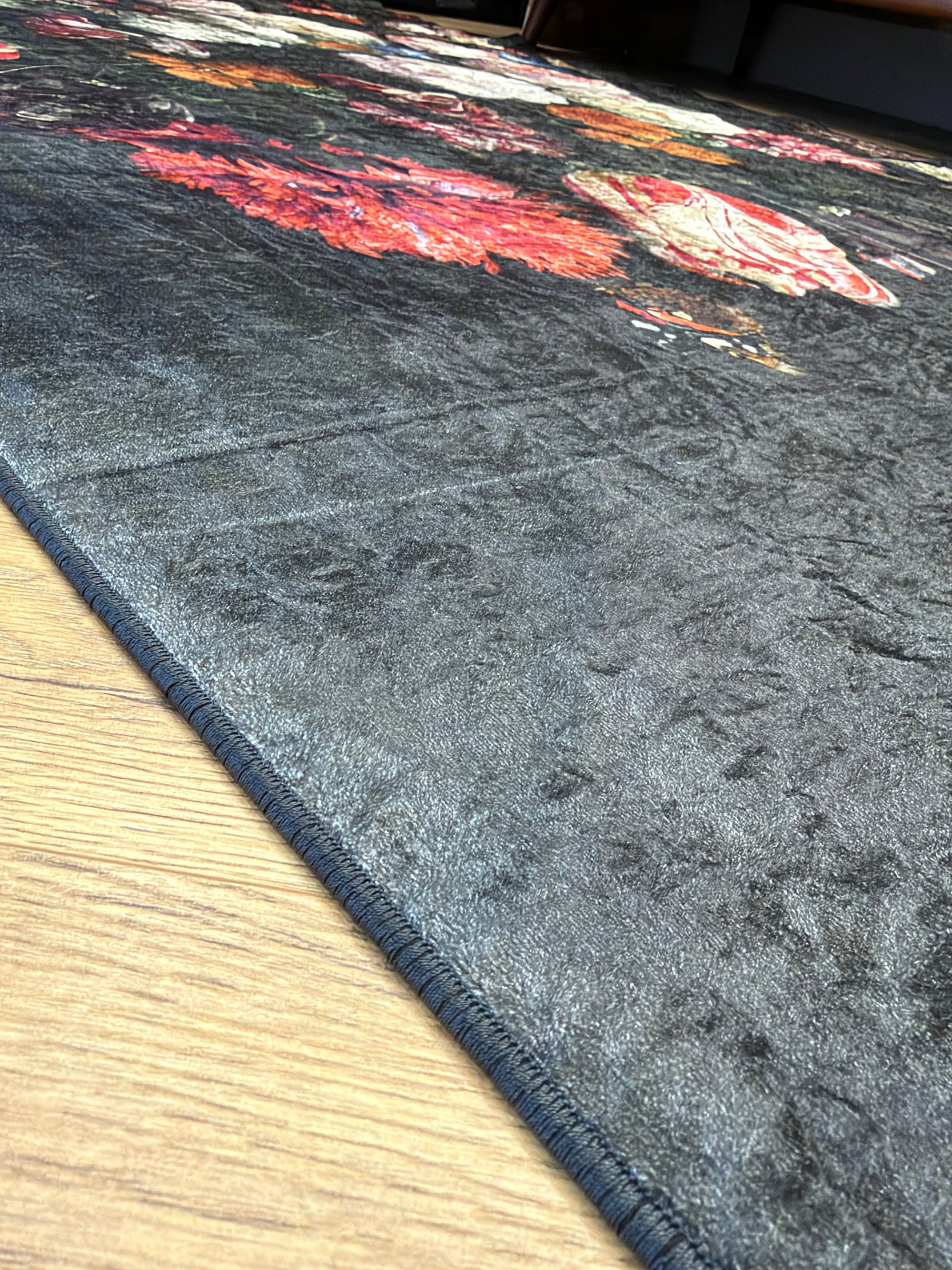 Flosker Midnight Bloom Floral Rug