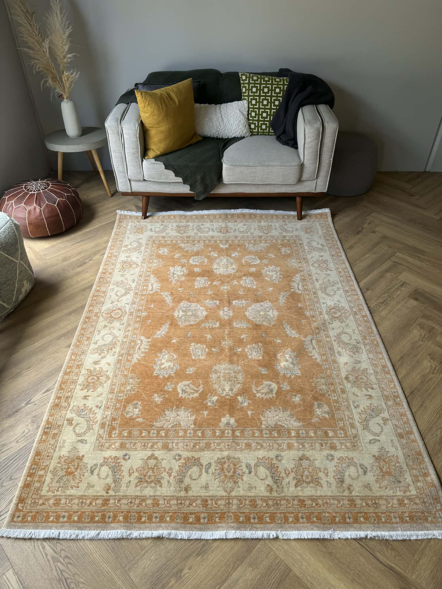 Urban Weave Heritage Rust Wool Rug 160x230