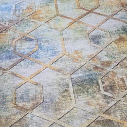 COZY MACHINE WASHABLE – Prism Geometric Rug 195x295