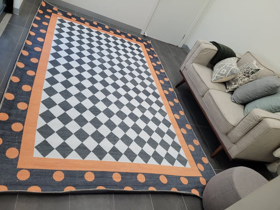 COZY MACHINE WASHABLE – Boltic tile Rug 200x300