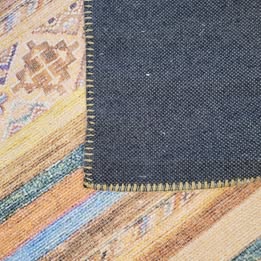 COZY MACHINE WASHABLE – Sierra Tribal Stripe Rug 160x230