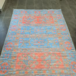 COZY MACHINE WASHABLE - Azura Print Rug 160x230