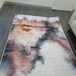 COZY MACHINE WASHABLE – Aurora Abstract Rug 160x230