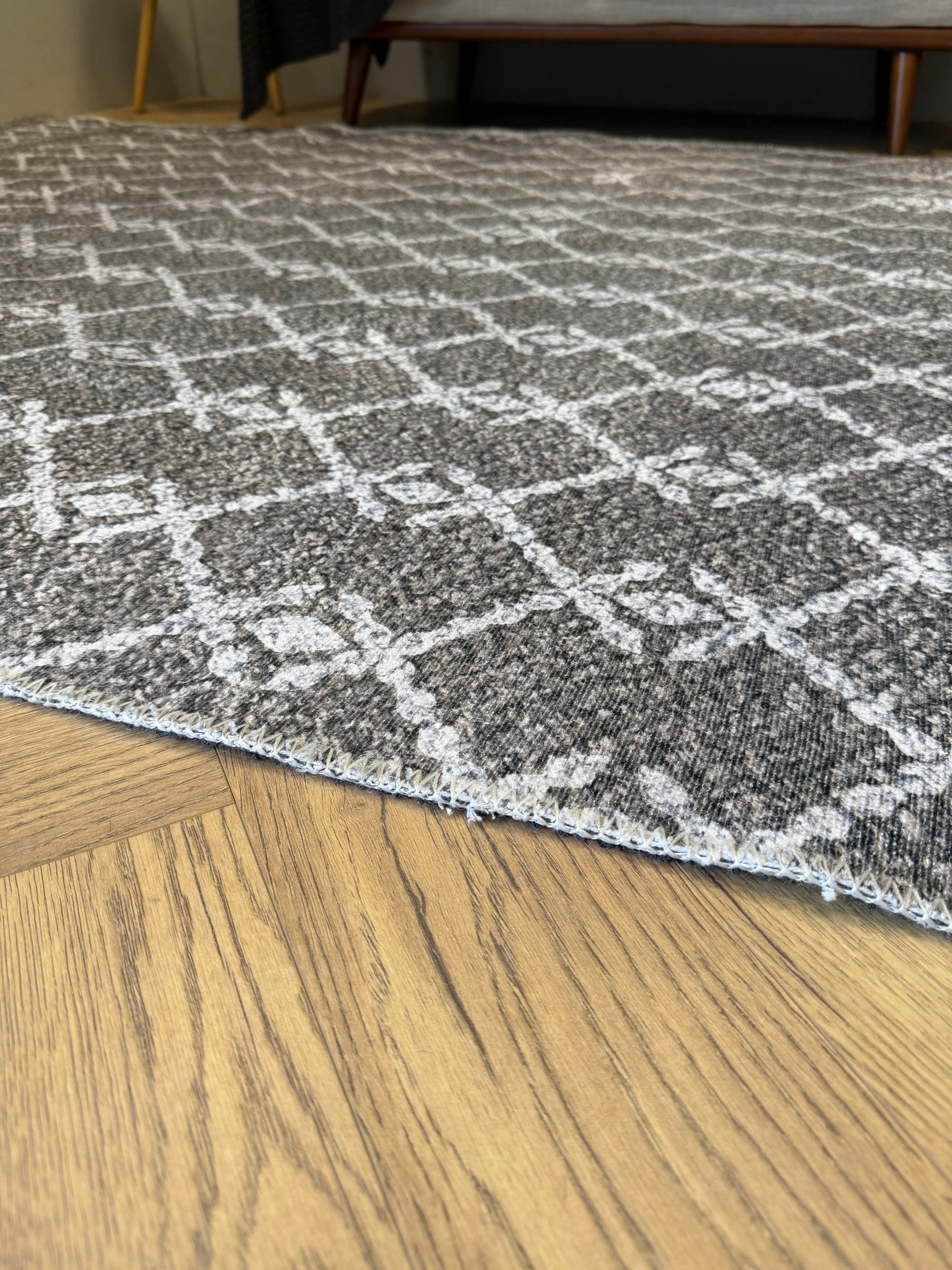 Cozy Moroccan Lattice Machine Washable Rug 200×300cm