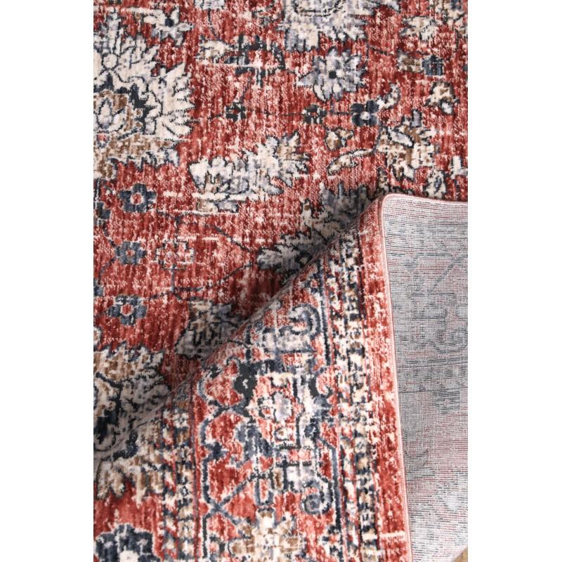 Alhambra salmon transitional floor rug