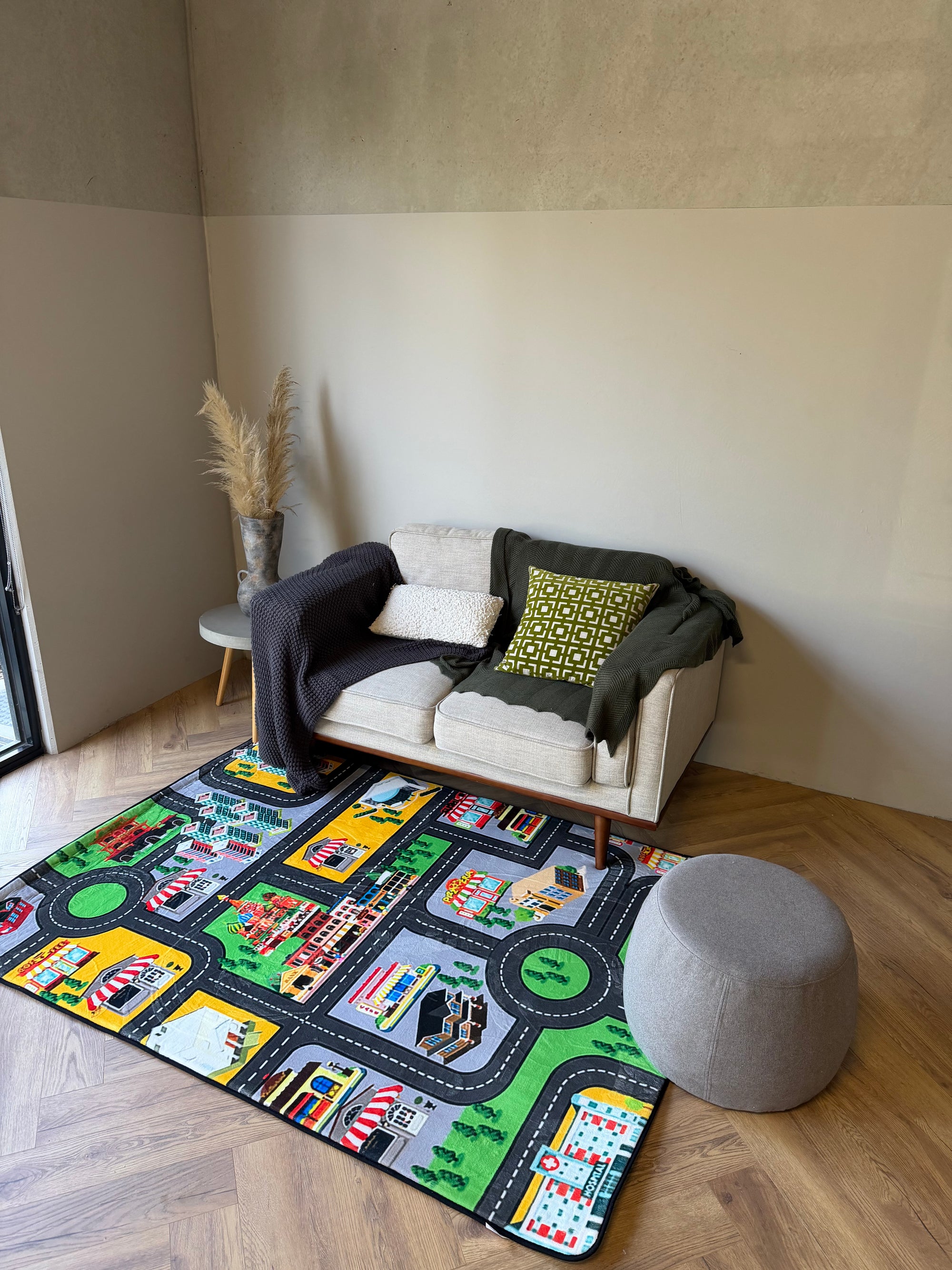 City Drive Kids Play Rug