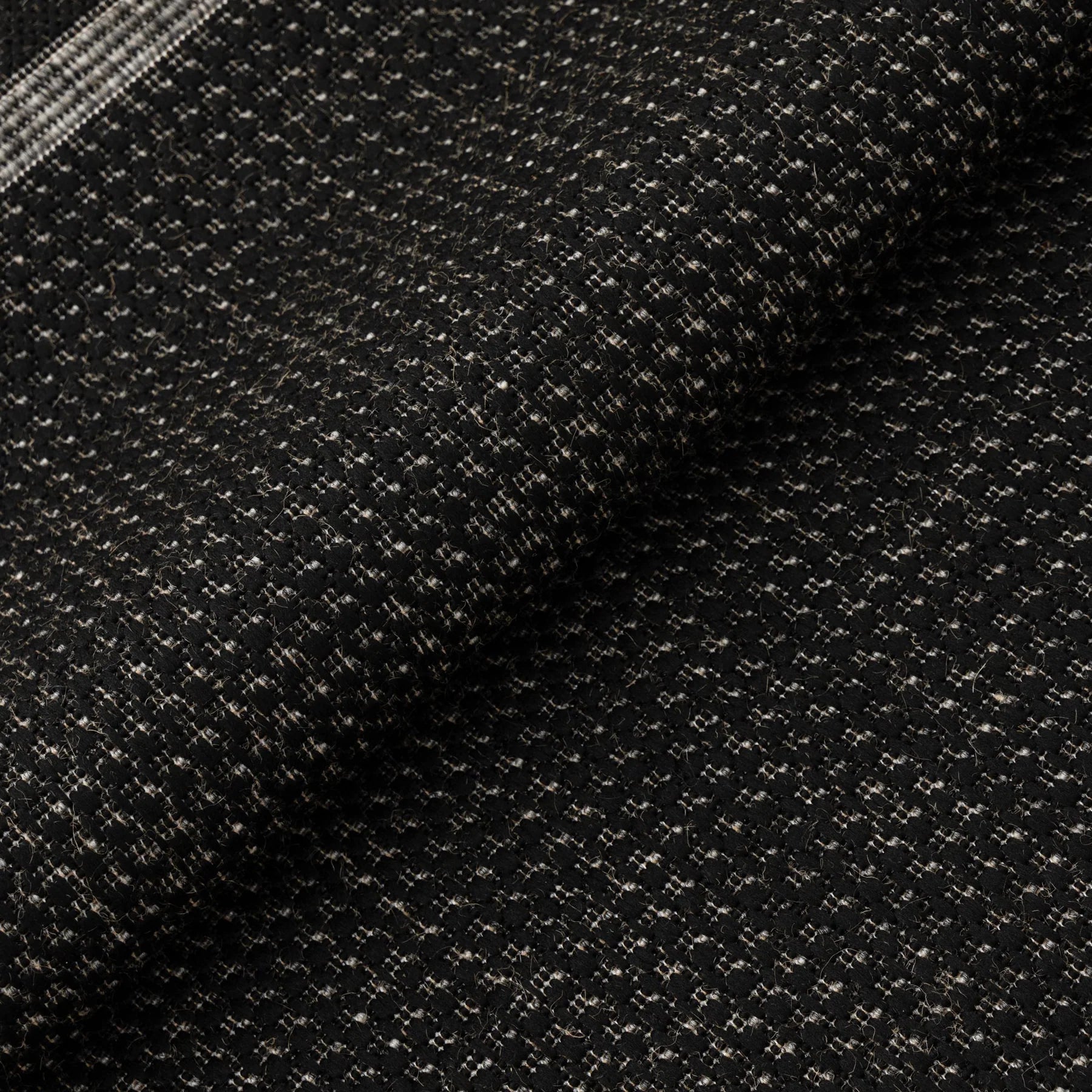 SISALO 52030 Black grey flatweave