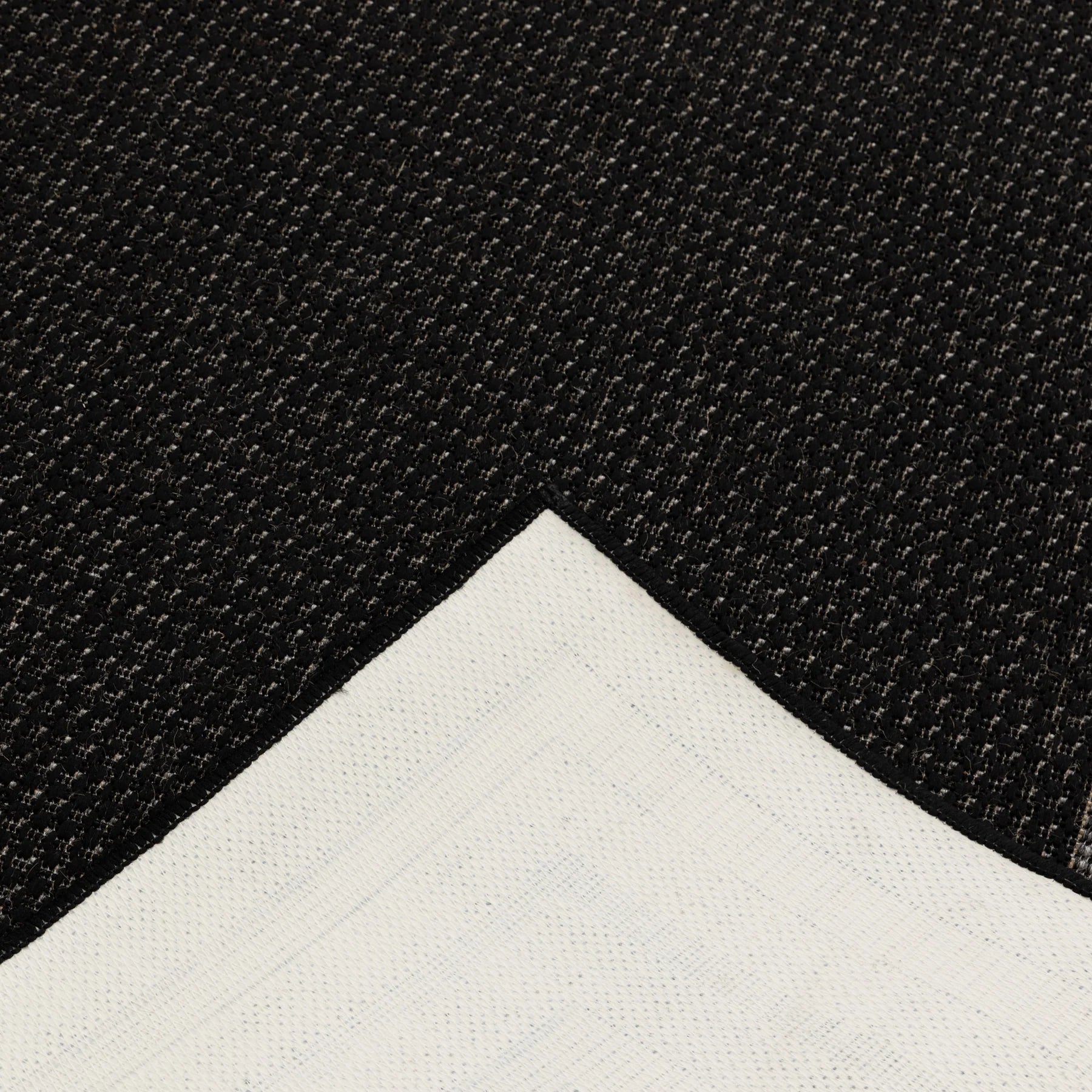 SISALO 52030 Black grey flatweave