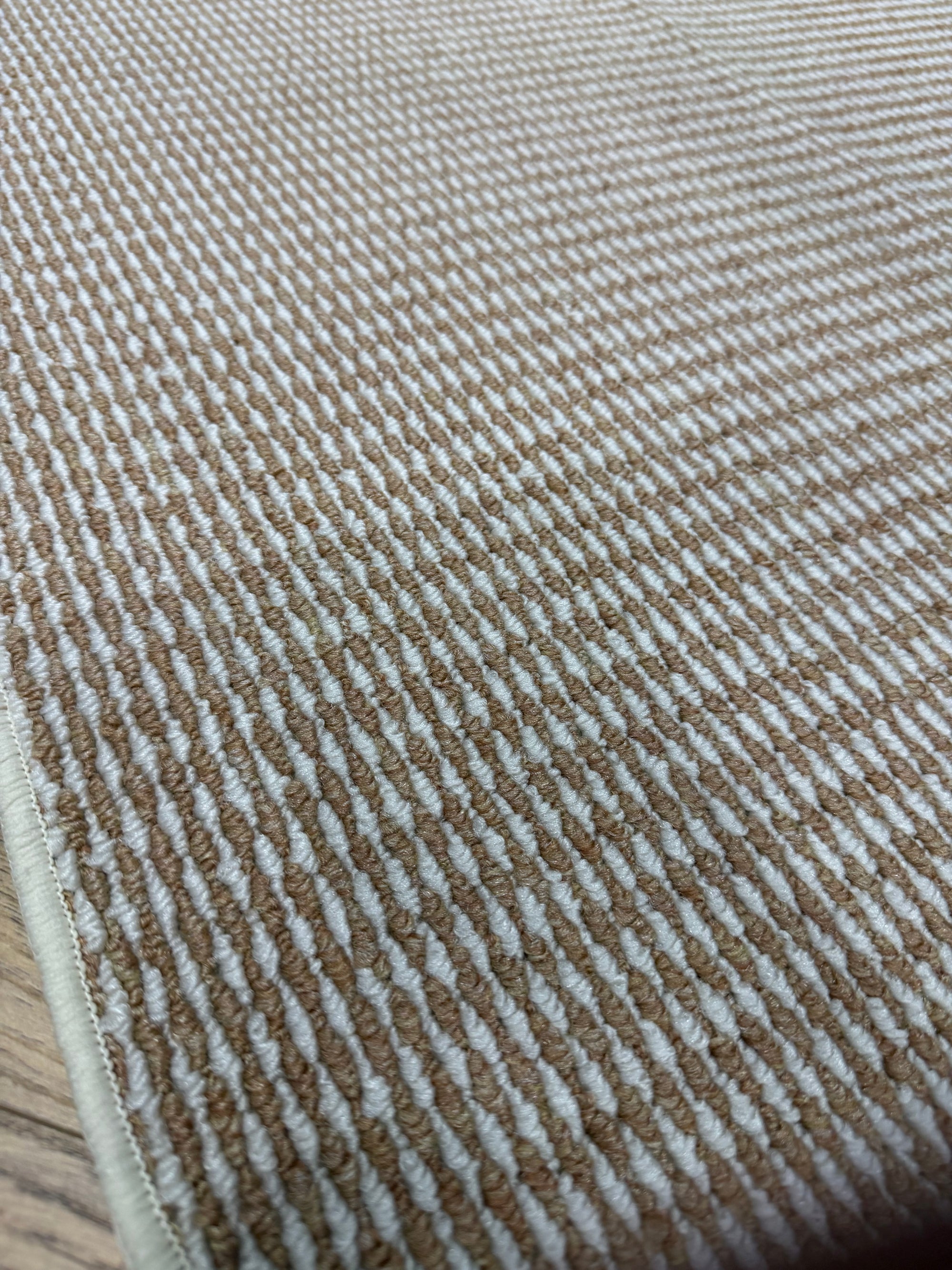 Vela Natural & Ivory Striped Hallway Runner